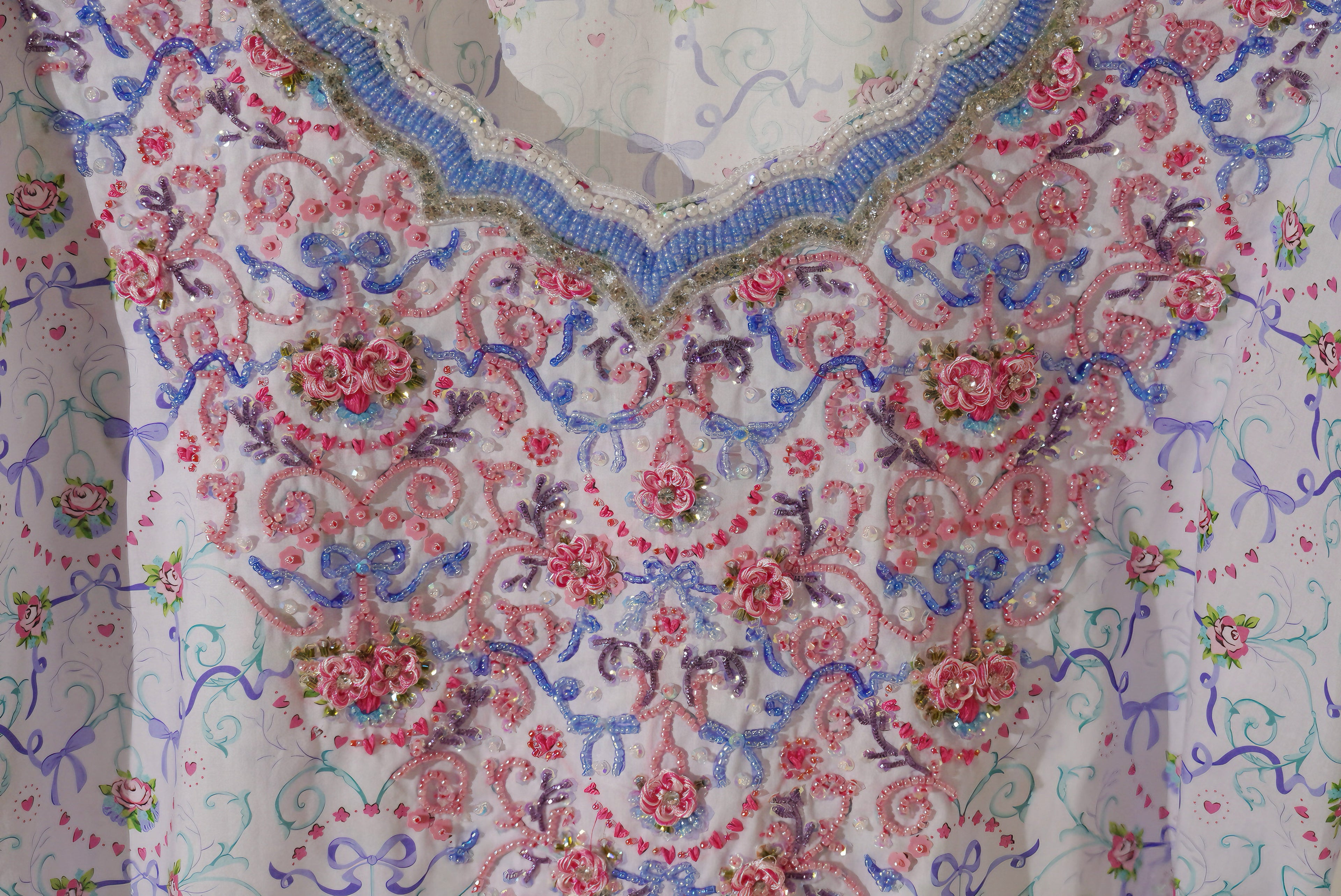 Rose Bow Garden (Ready to Wear)