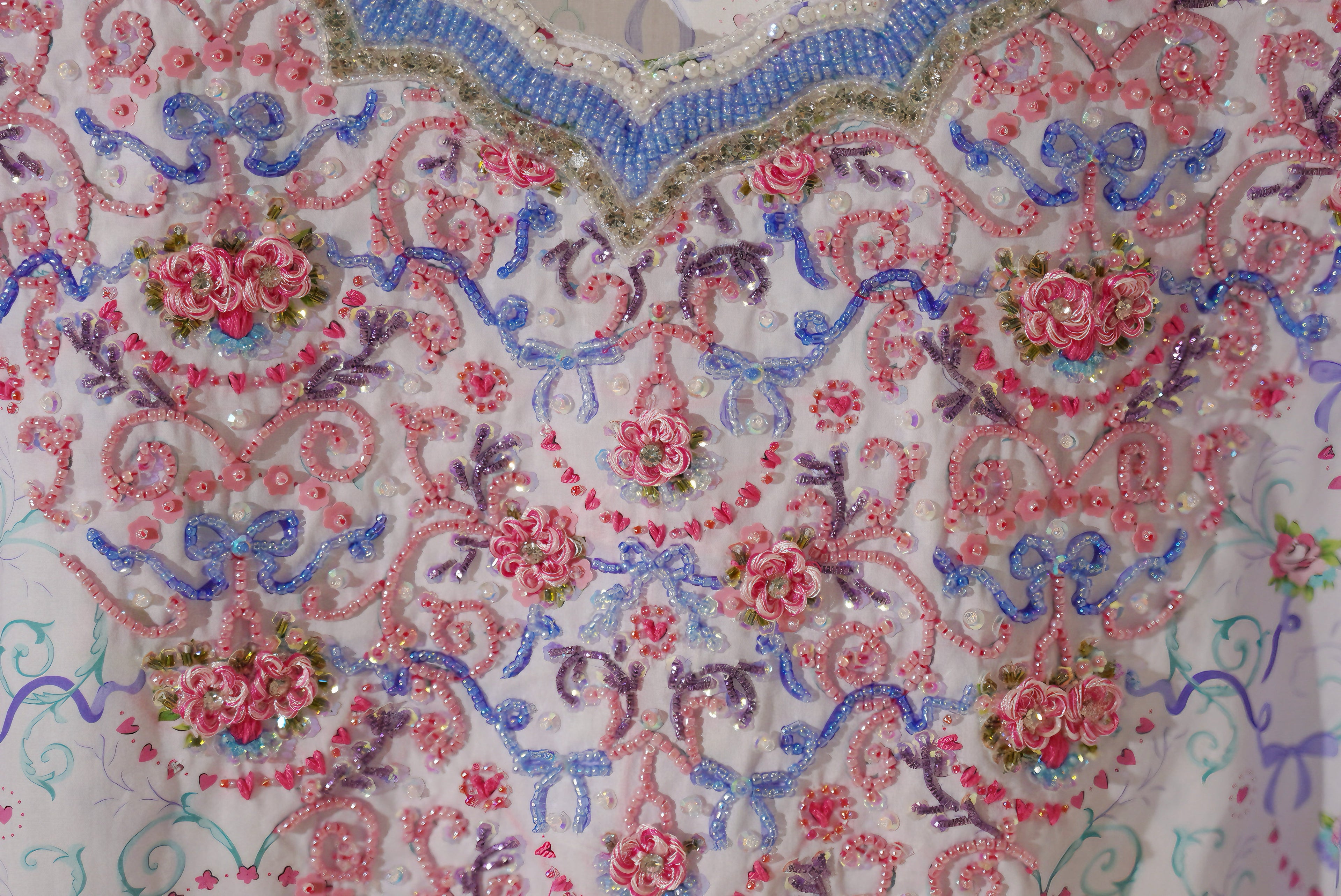 Rose Bow Garden (Ready to Wear)