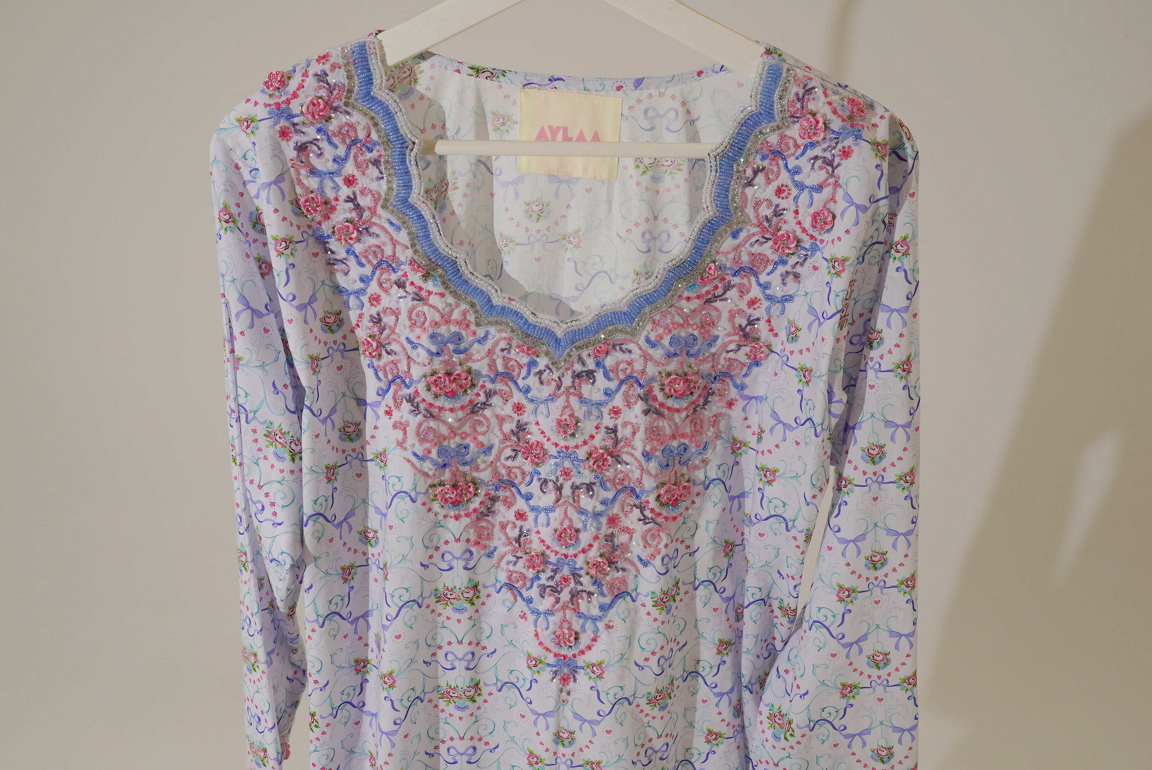 Rose Bow Garden (Ready to Wear)