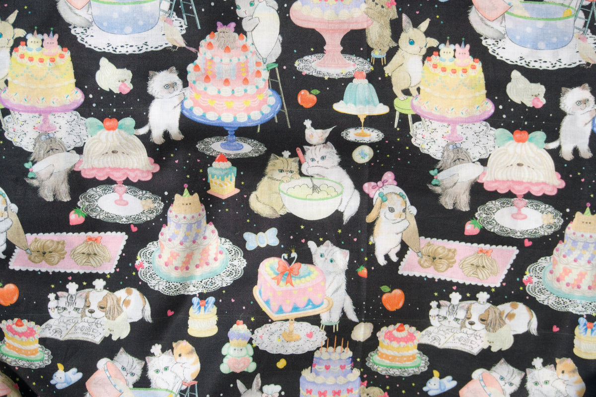 Yukiemon Japan Cooking Cats | Black