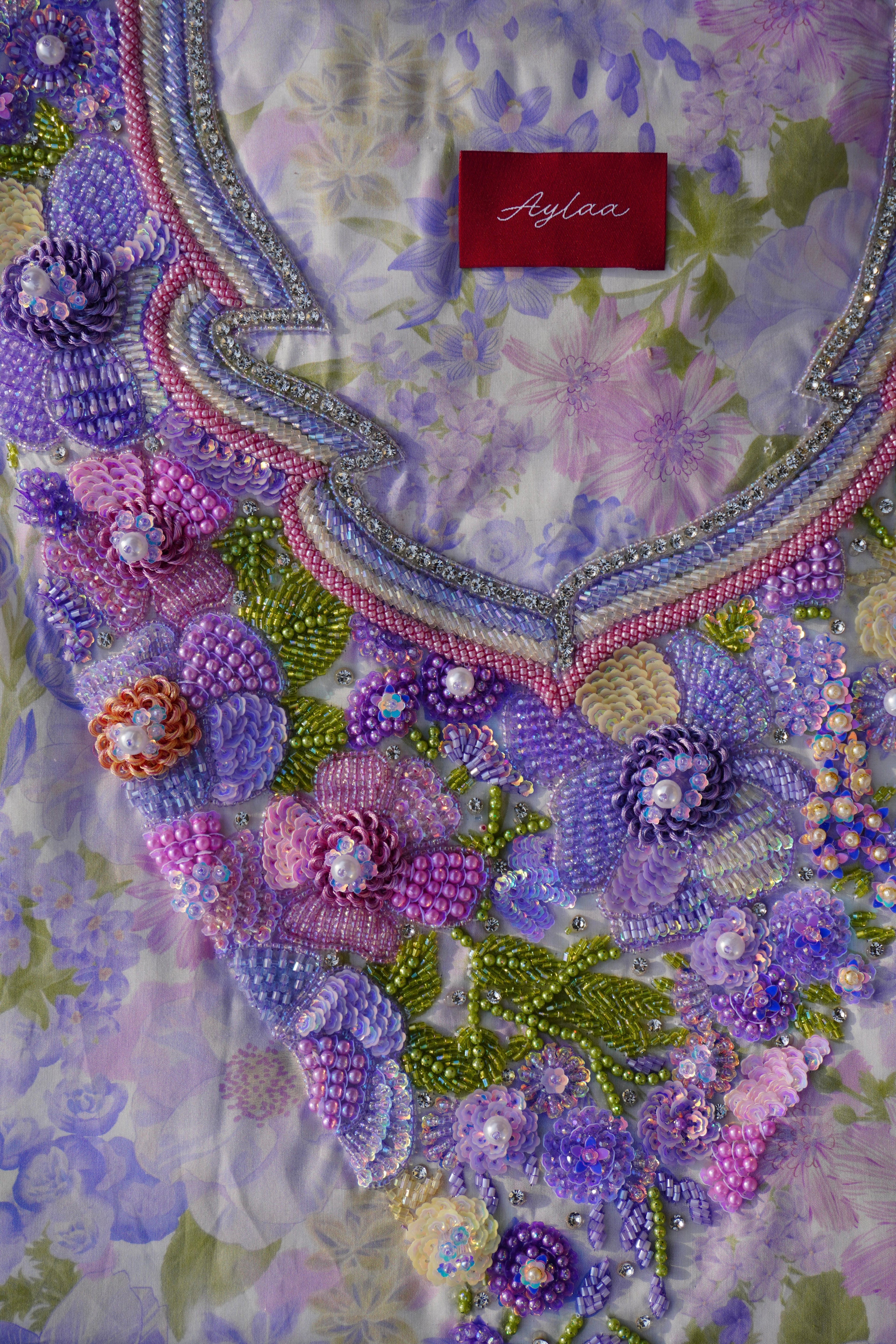 Lavender Garden (Ready Unstitched)