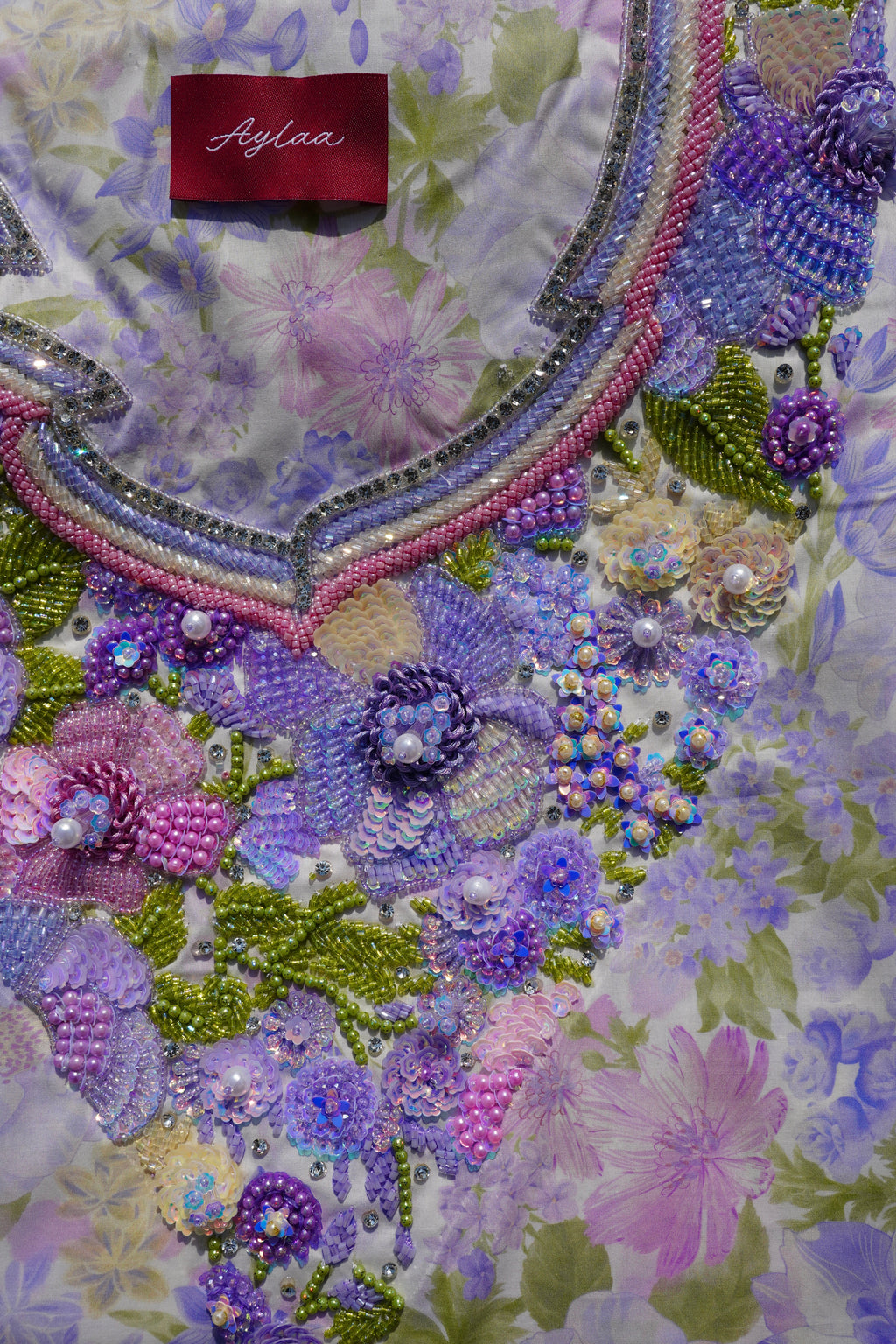 Lavender Garden (Ready Unstitched)