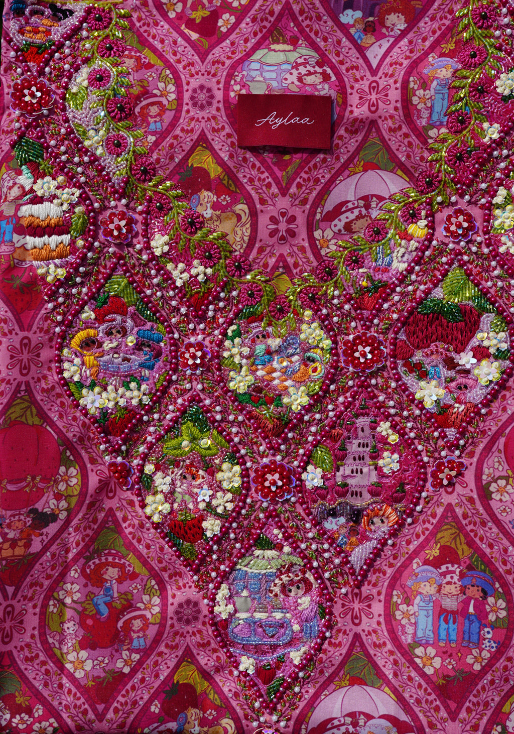 FluffxFlora Strawberry Shortcake (Ready Unstitched)