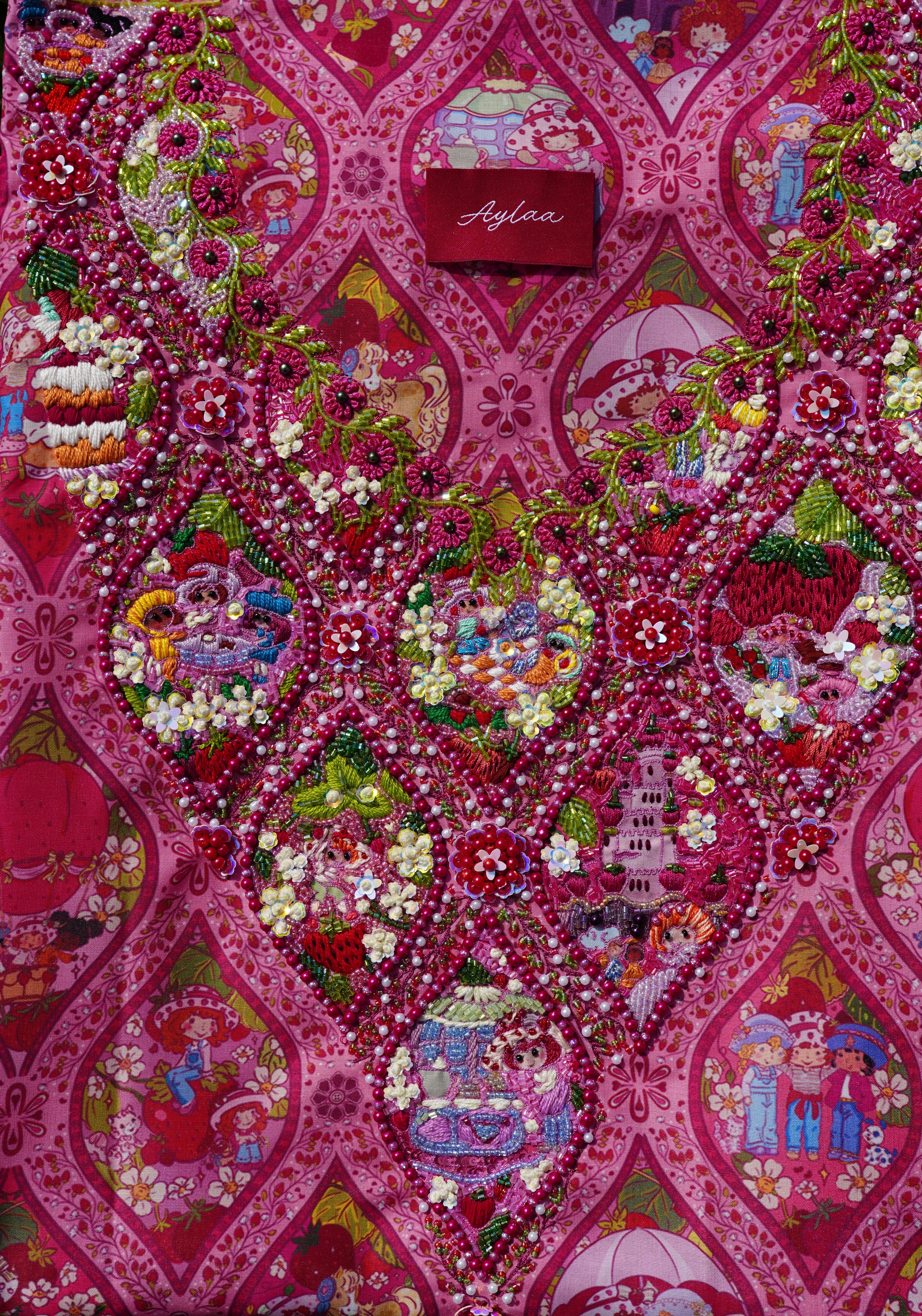 FluffxFlora Strawberry Shortcake (Ready Unstitched)