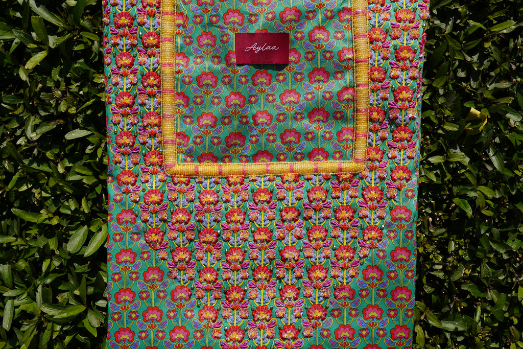 Liberty Peacock Posay (Ready Unstitched)