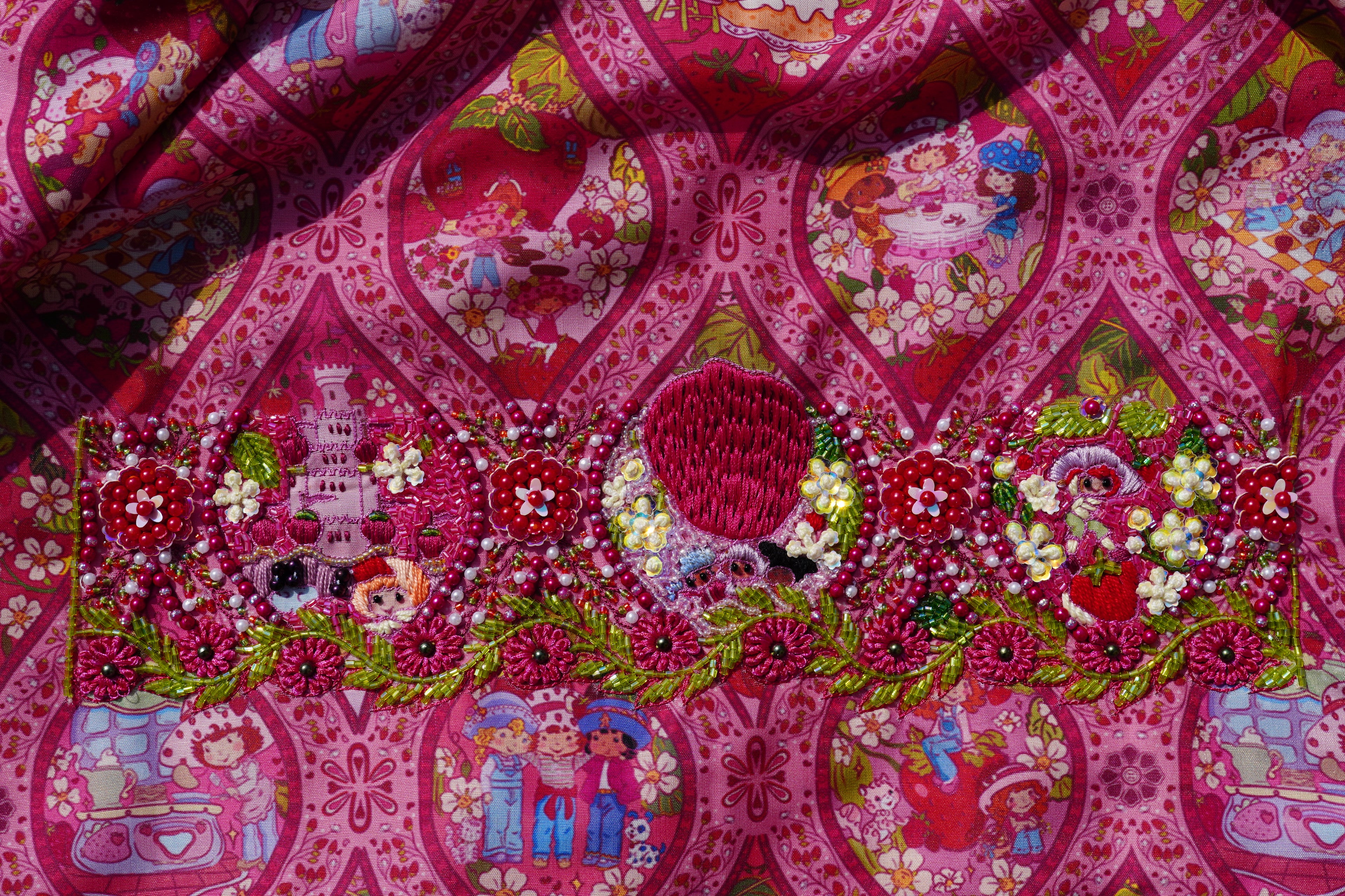 FluffxFlora Strawberry Shortcake (Ready Unstitched)