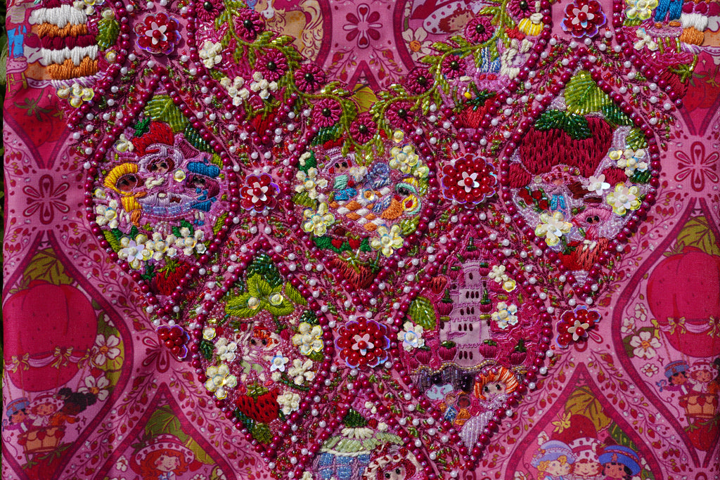 FluffxFlora Strawberry Shortcake (Ready Unstitched)