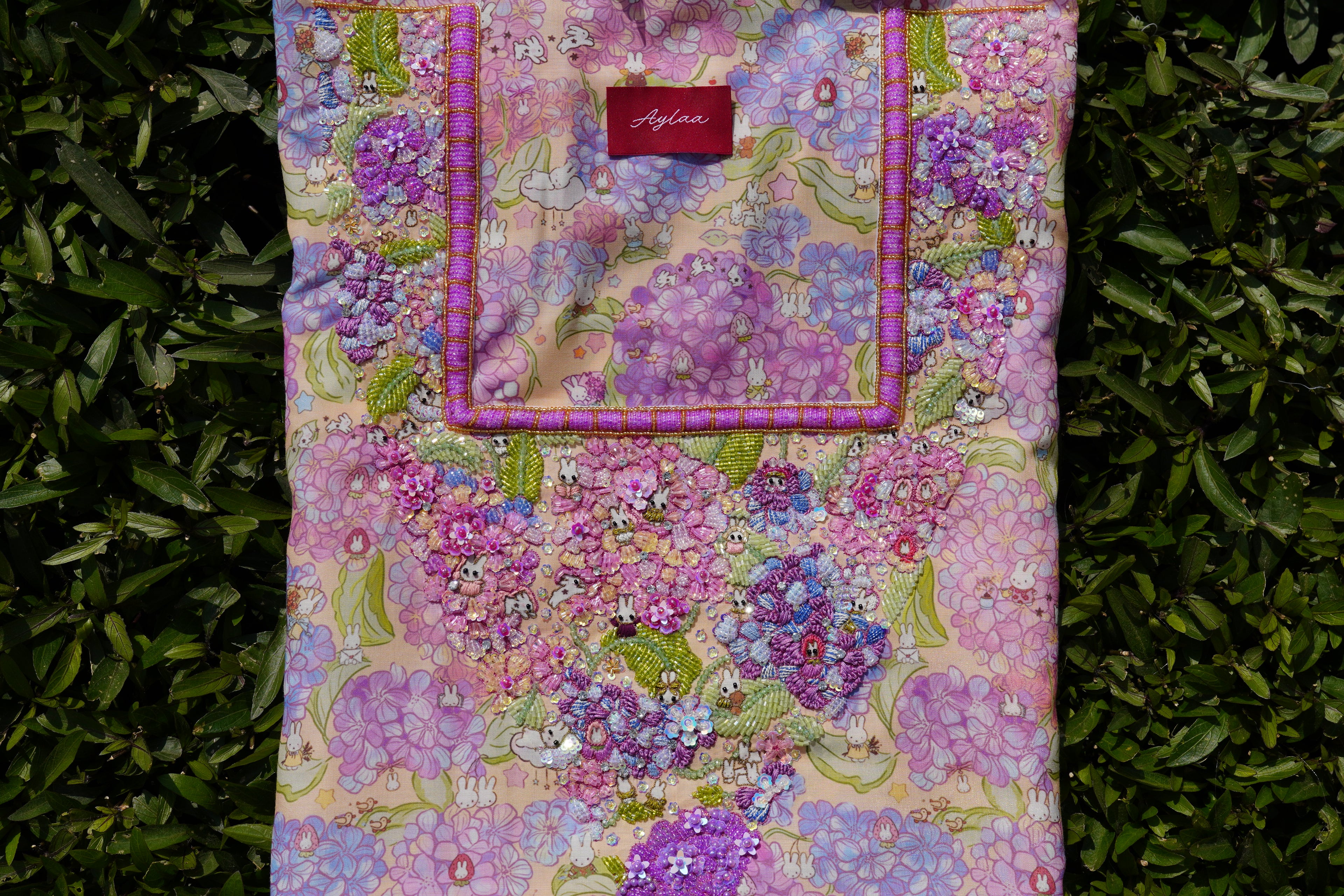 Fluffy & Flora Miffy (Ready Unstitched)