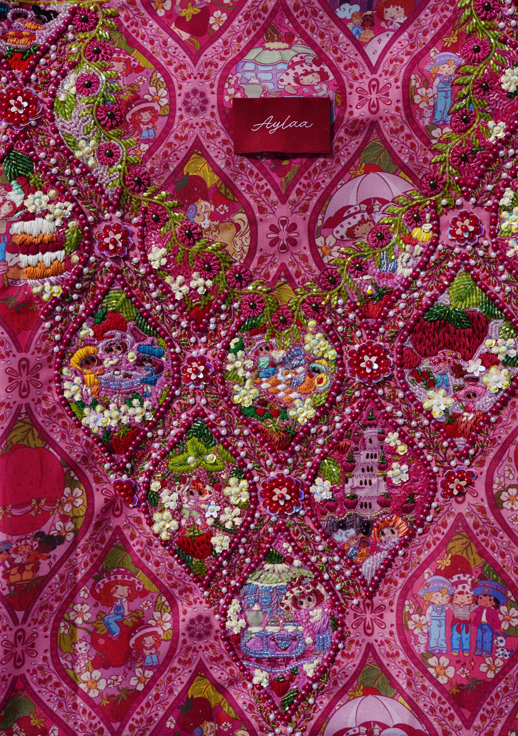 FluffxFlora Strawberry Shortcake (Ready Unstitched)