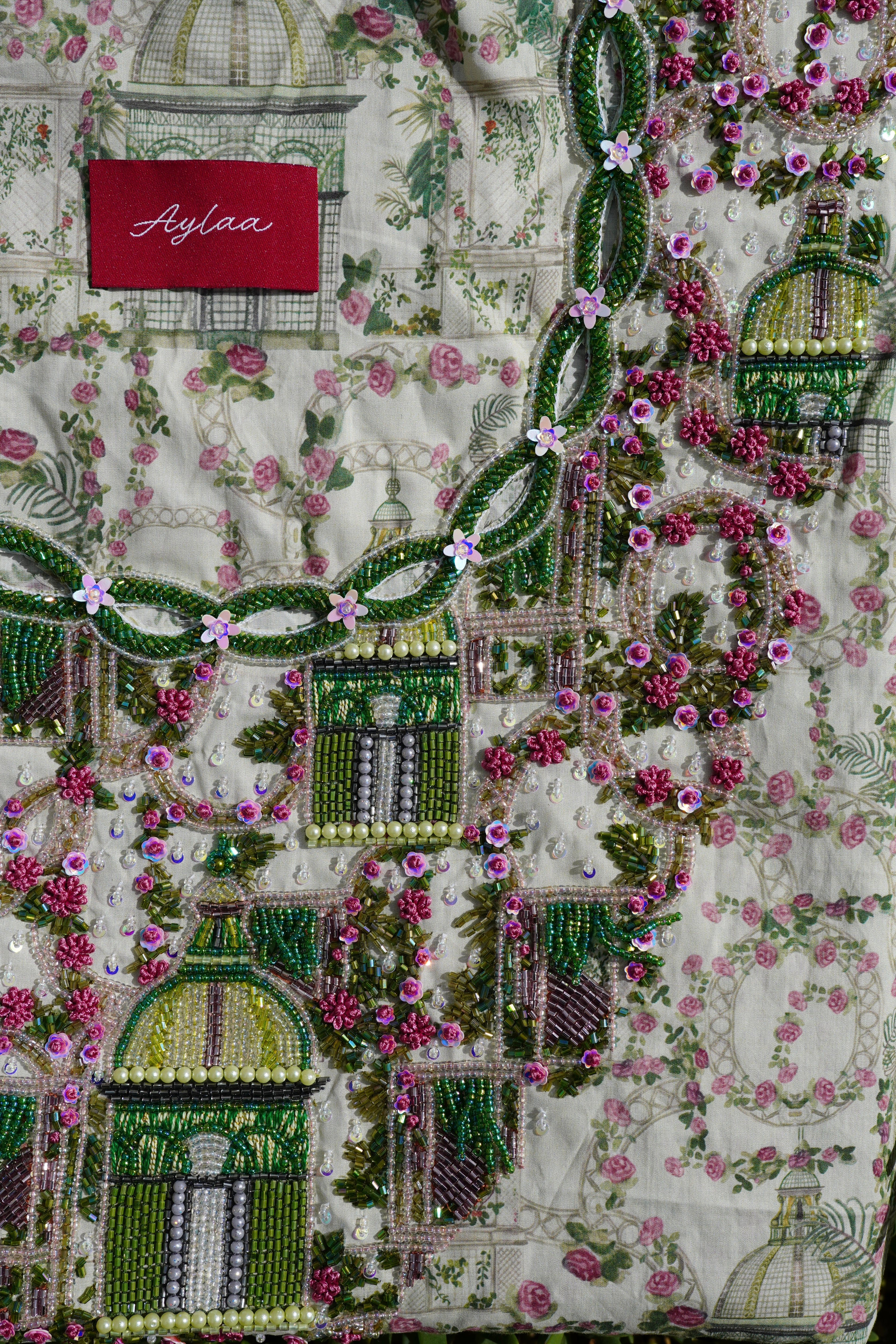 Nasem Garden Gala (Ready Unstitched)