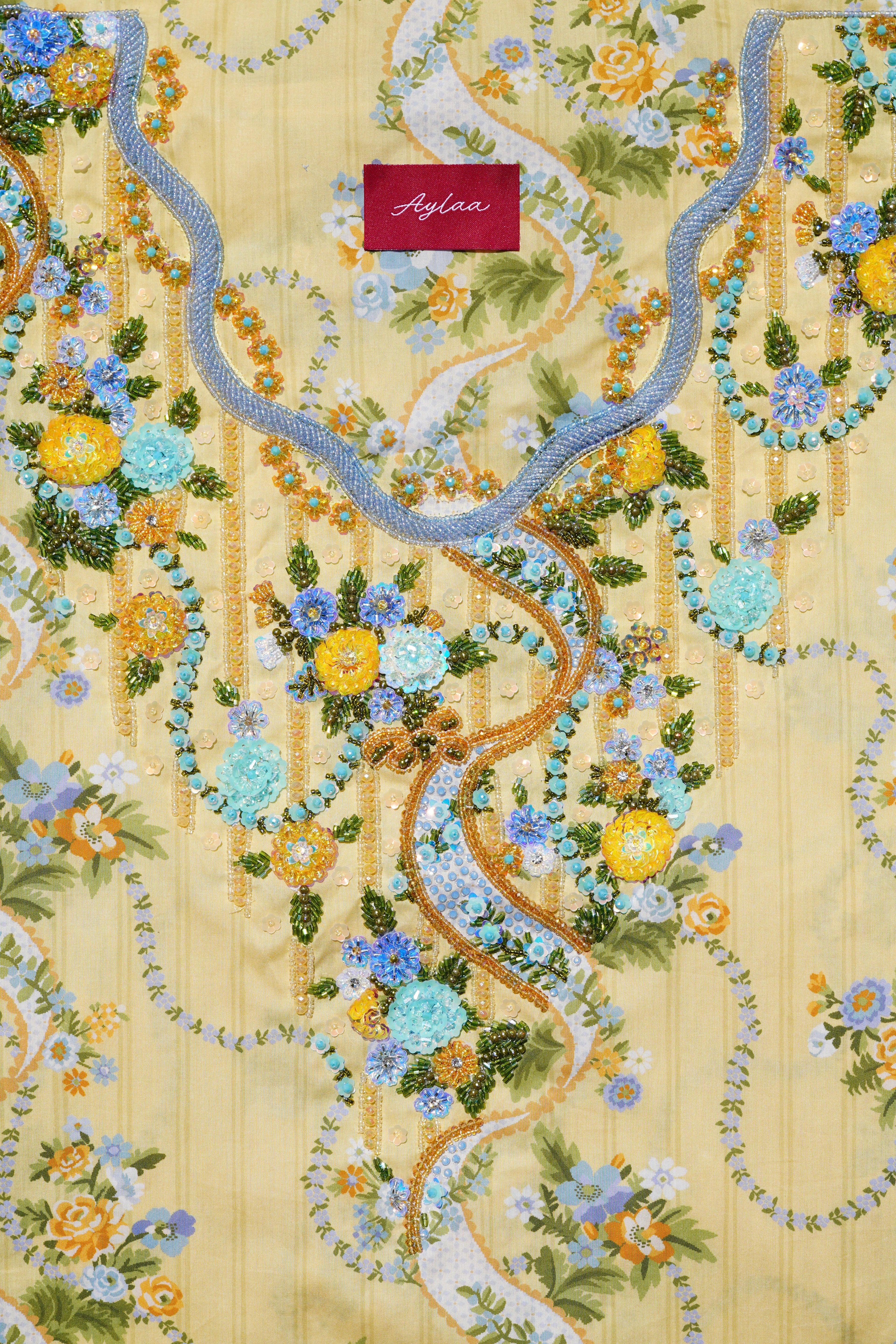 Liberty Fabric & Bridgerton Ribbon Cascade