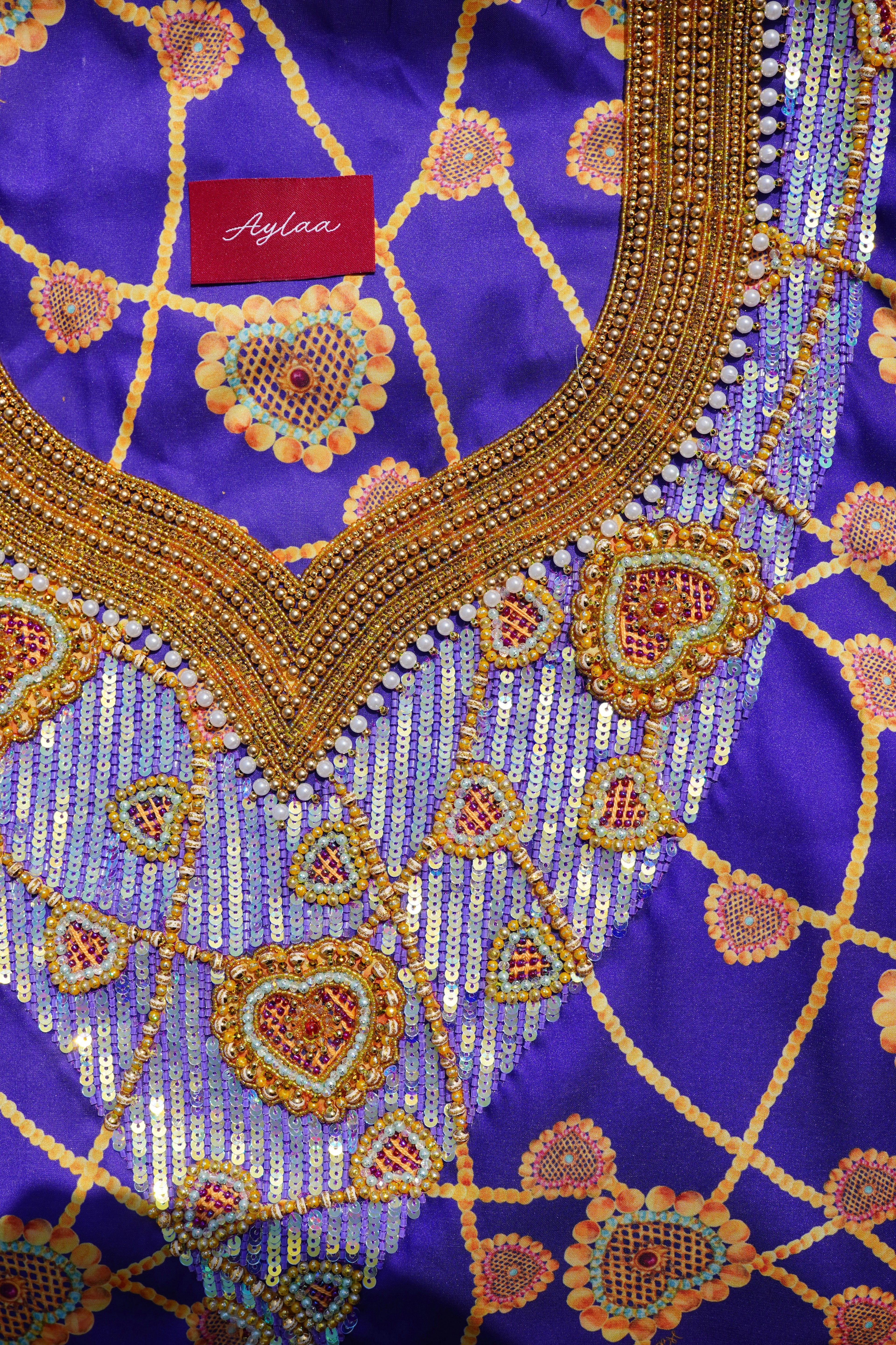 Fabric’s by Hamda Old Gold