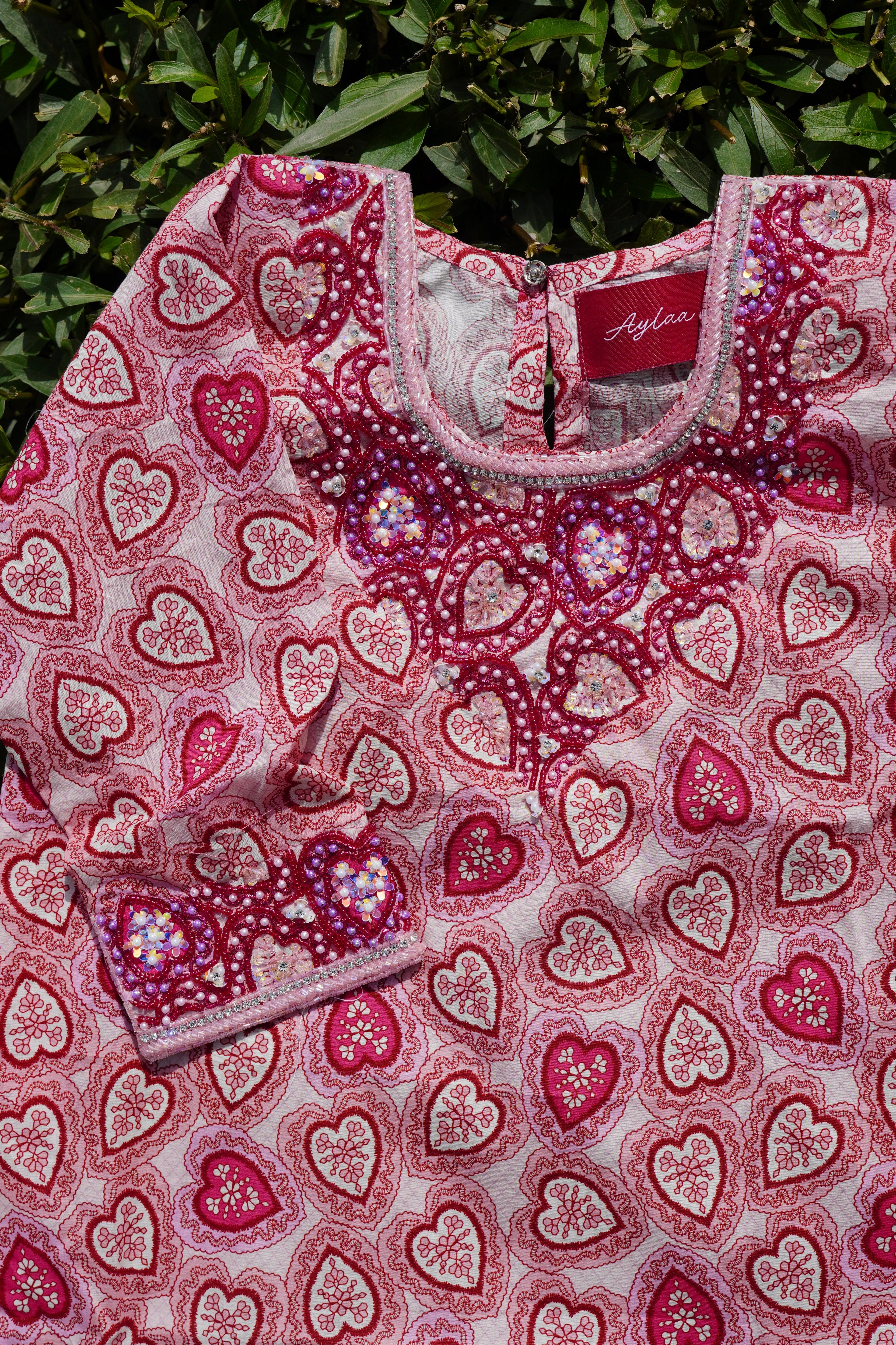 Liberty Love Lace (Ready Stitched)