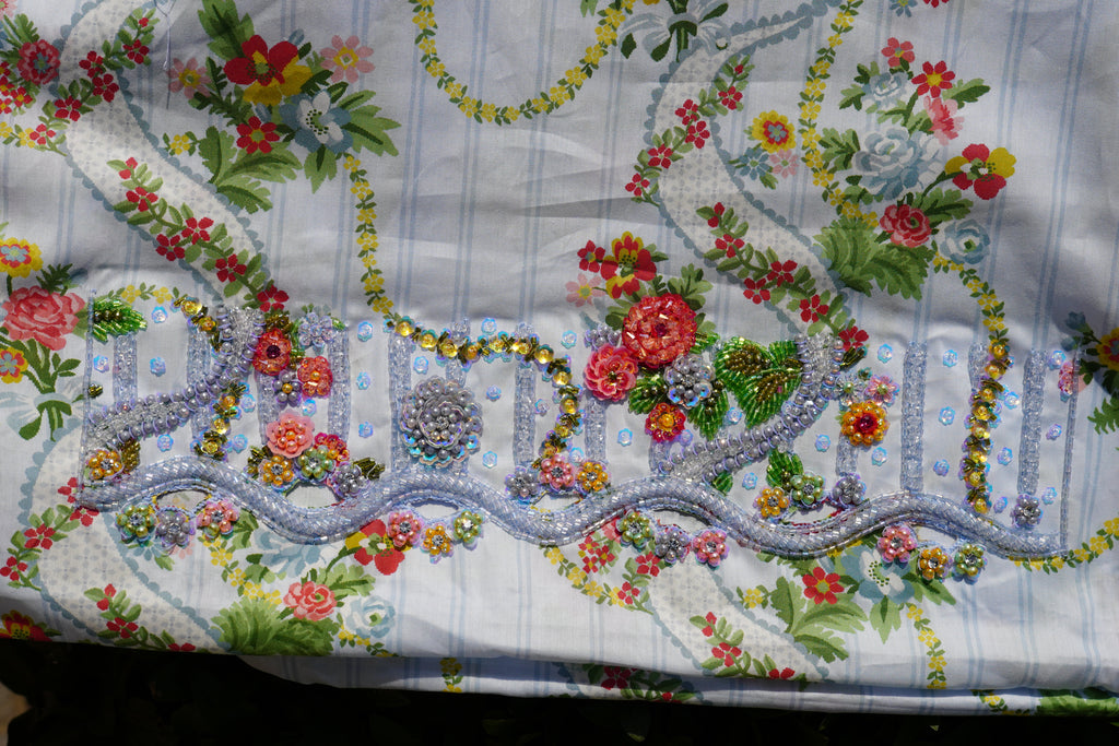 Liberty Fabrics & Bridgerton Ribbon Cascade (Ready Unstitched)