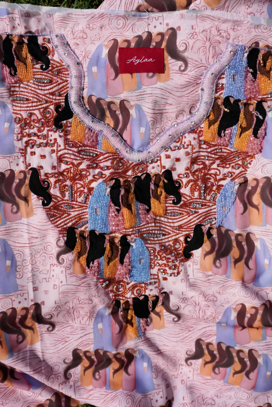 Eem Line National Day (Ready Unstitched)