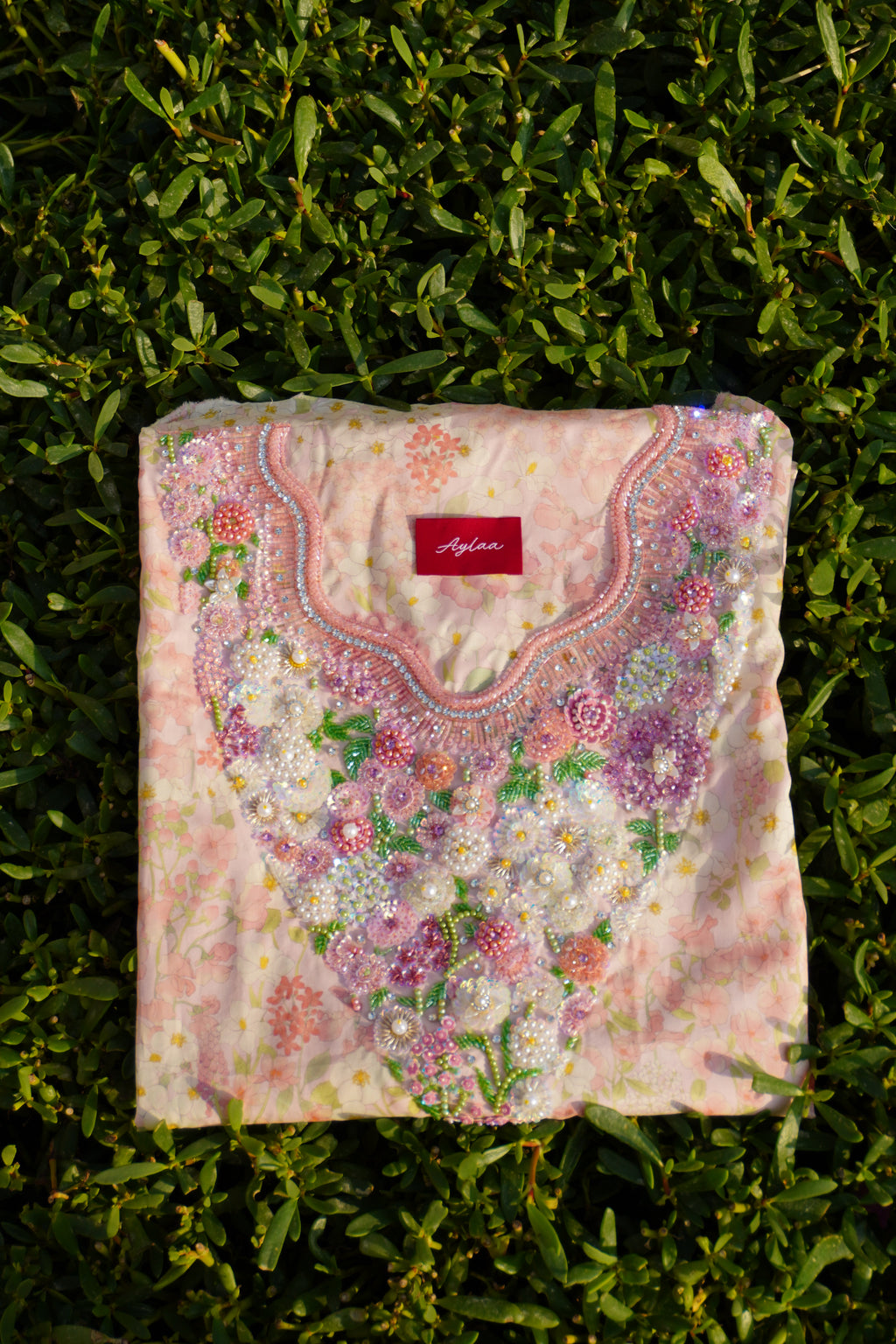 Blush Garden (Ready Unstitched)