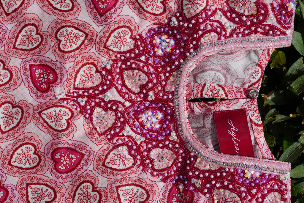 Liberty Love Lace (Ready Stitched)