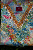 Bunny Garden Pastel (Ready Unstitched)