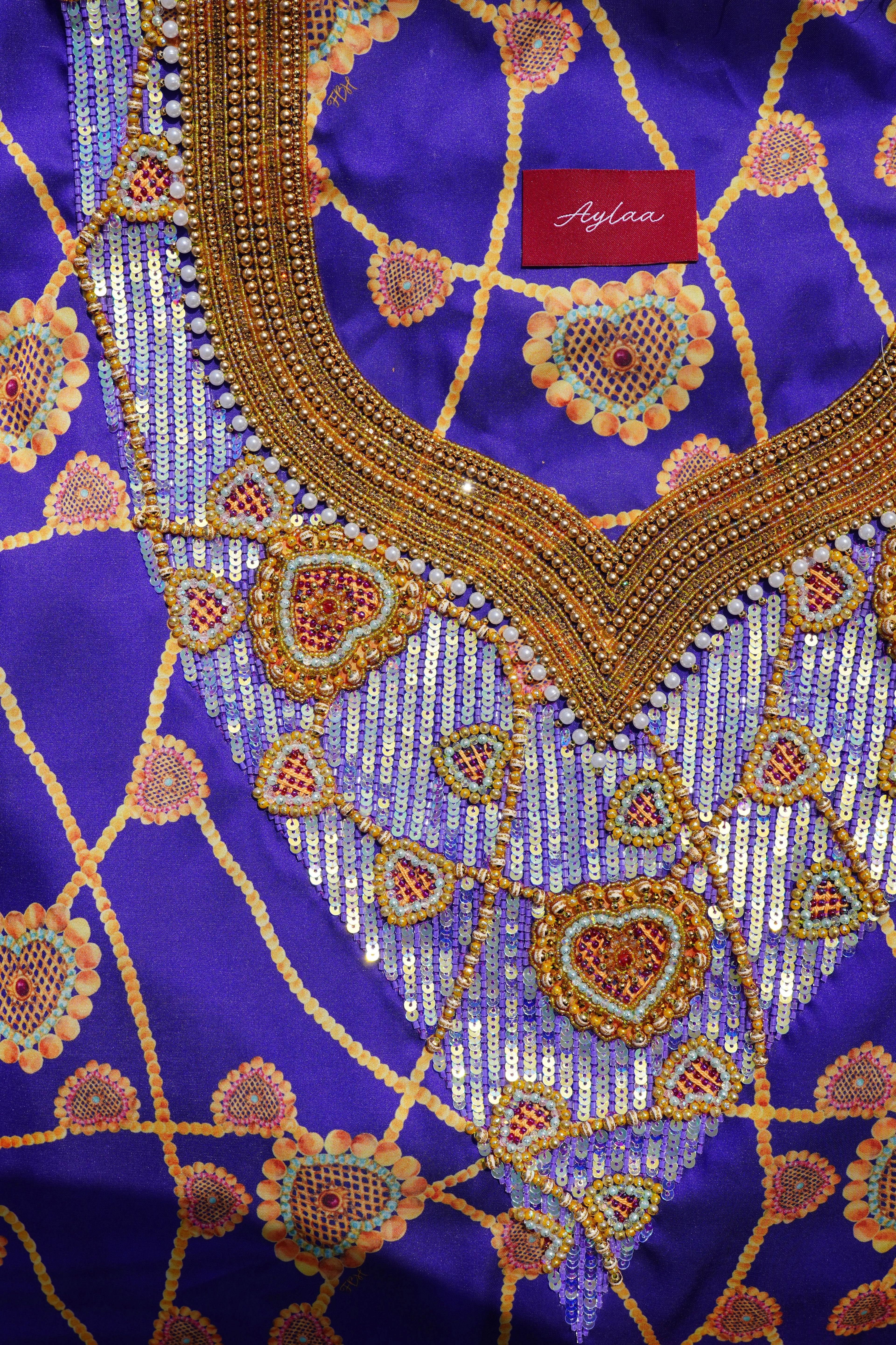 Fabric’s by Hamda Old Gold