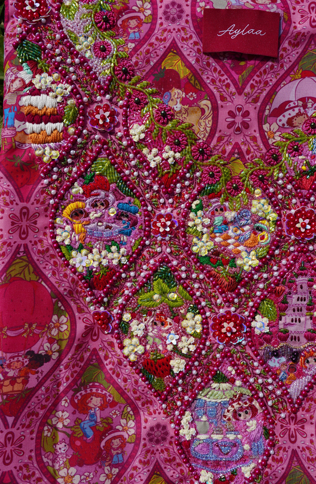 FluffxFlora Strawberry Shortcake (Ready Unstitched)