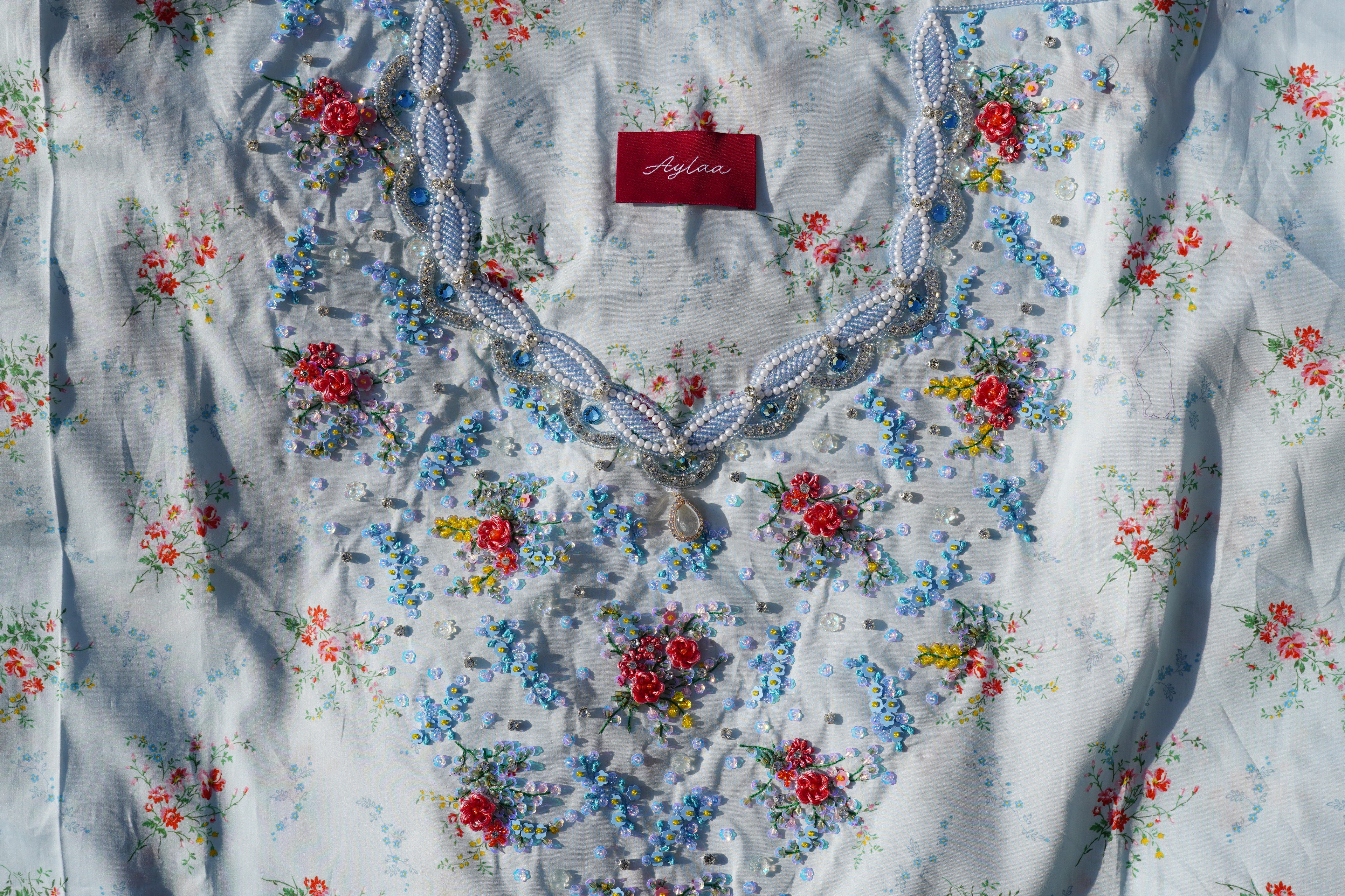 Liberty Fabrics & Bridgerton Garden Blooms (Ready Unstitched)