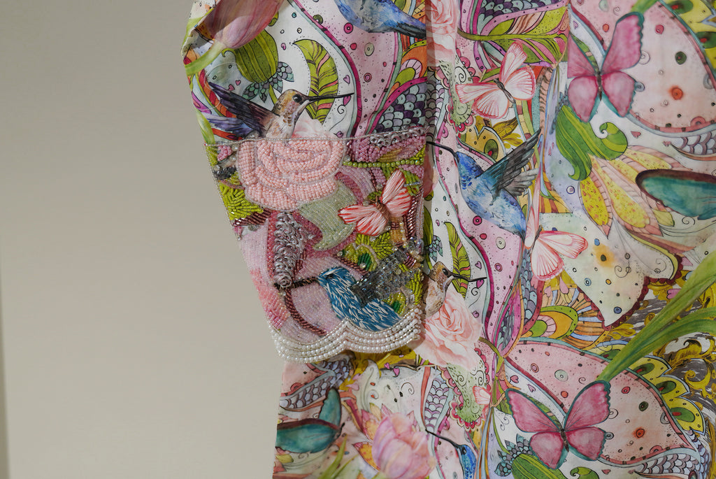 Butterfly Garden Cotton (Ready to Wear)