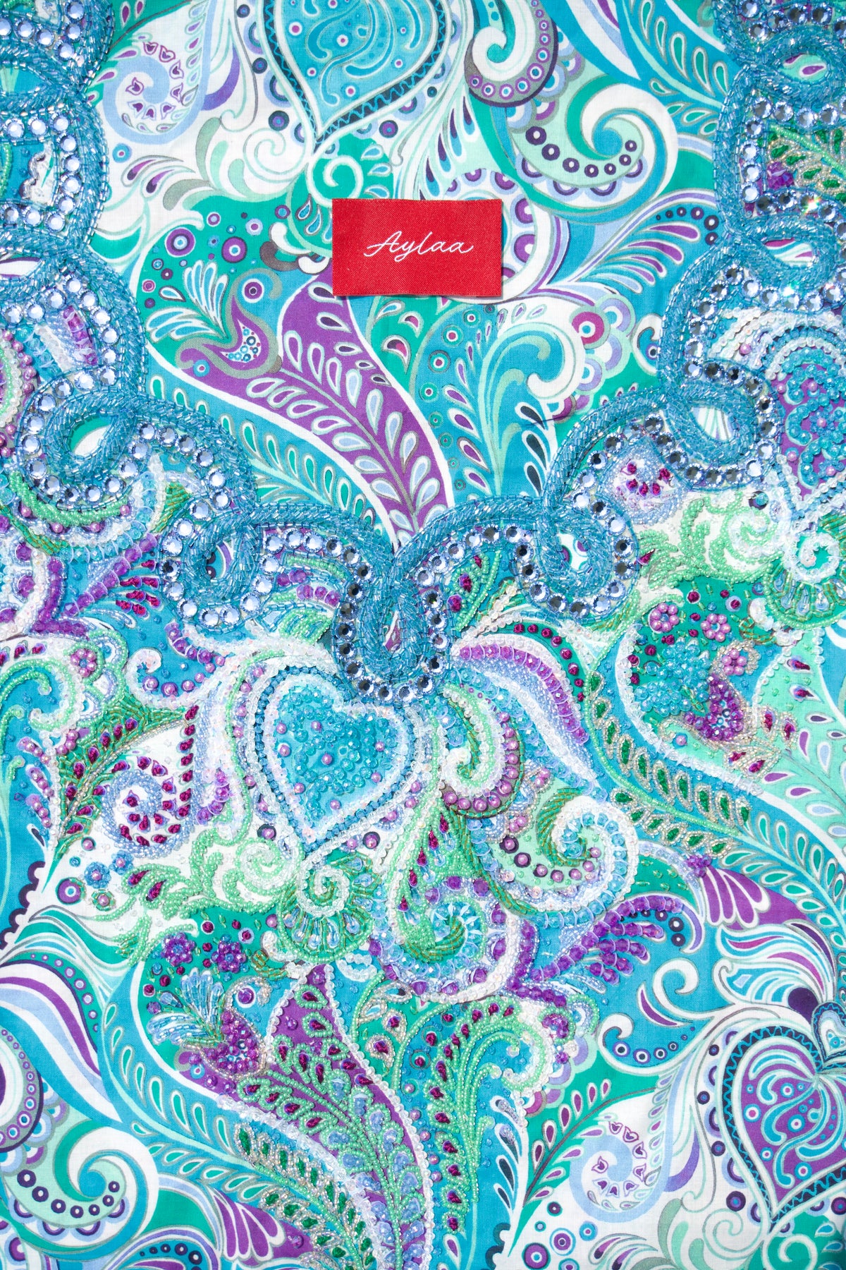 Ratti Fabric Emerald Swirl