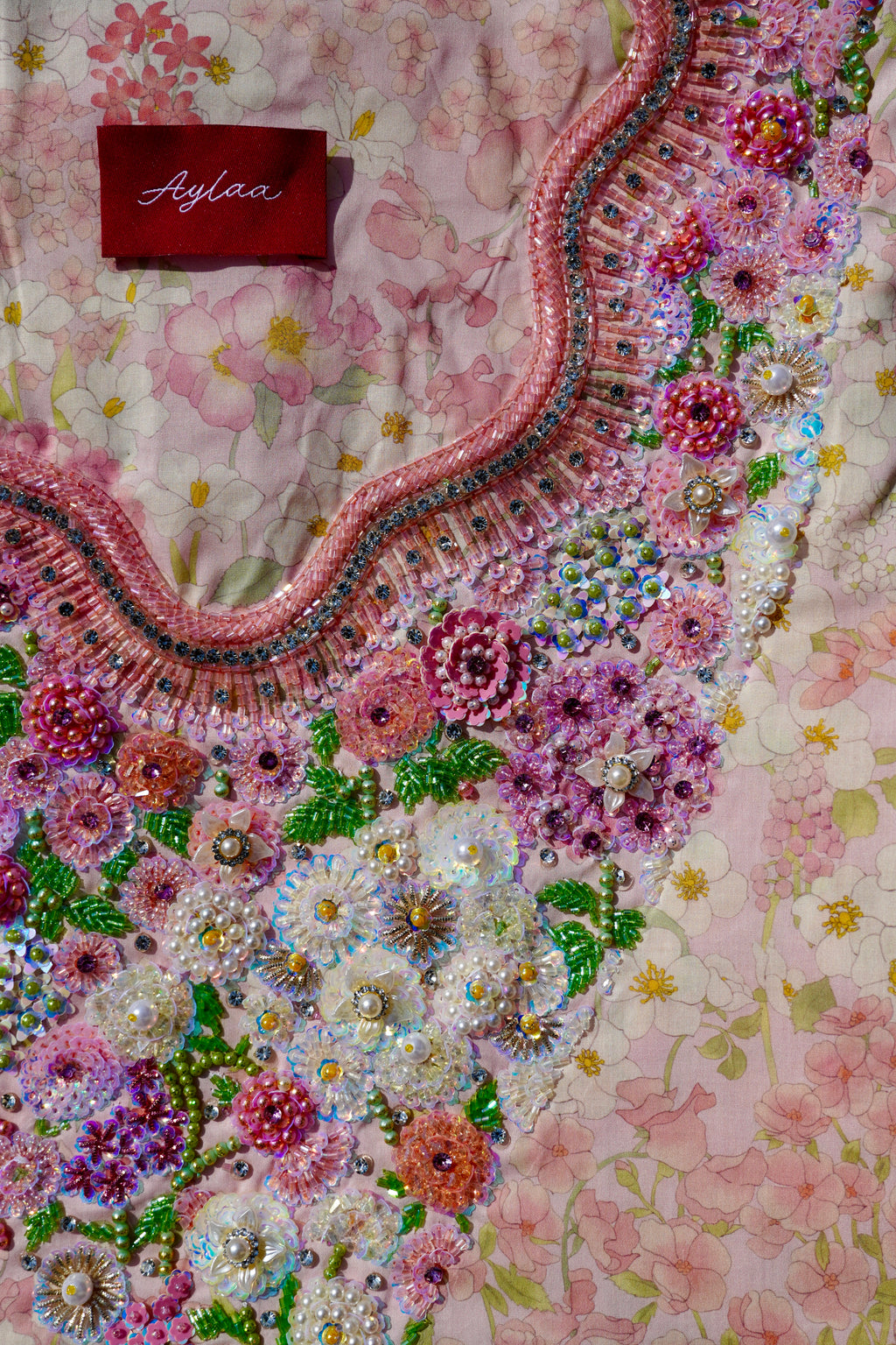 Blush Garden (Ready Unstitched)