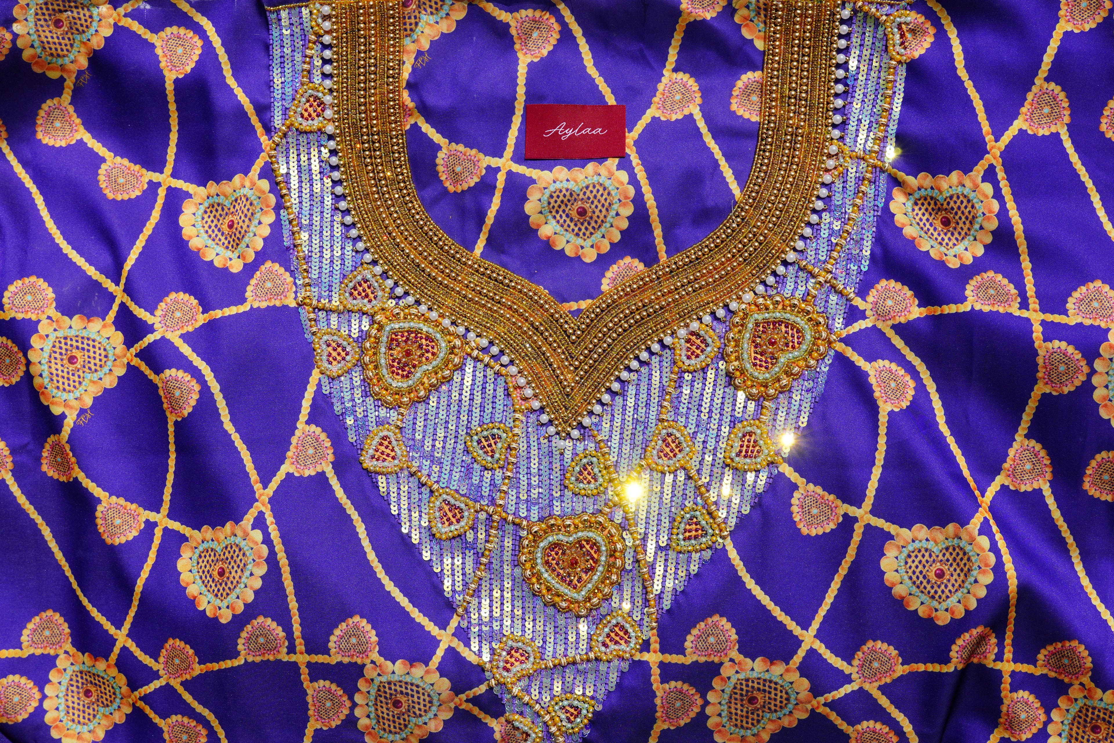 Fabric’s by Hamda Old Gold