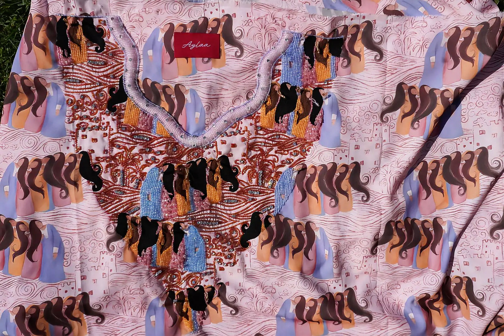 Eem Line National Day (Ready Unstitched)