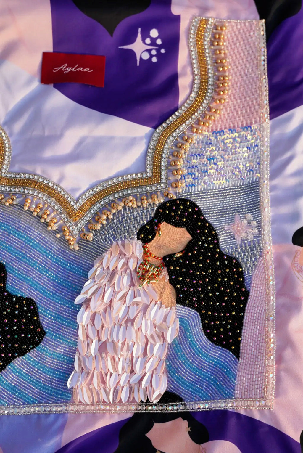 Almaith Line Fabric National Day (Ready Unstitched)