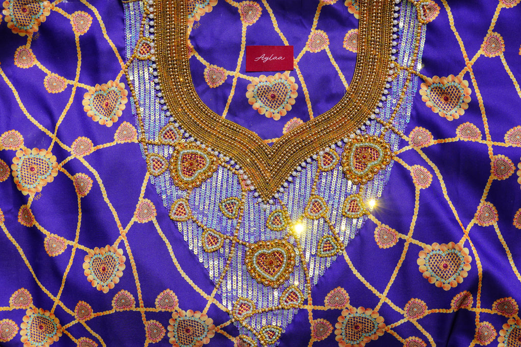Fabric’s by Hamda Old Gold