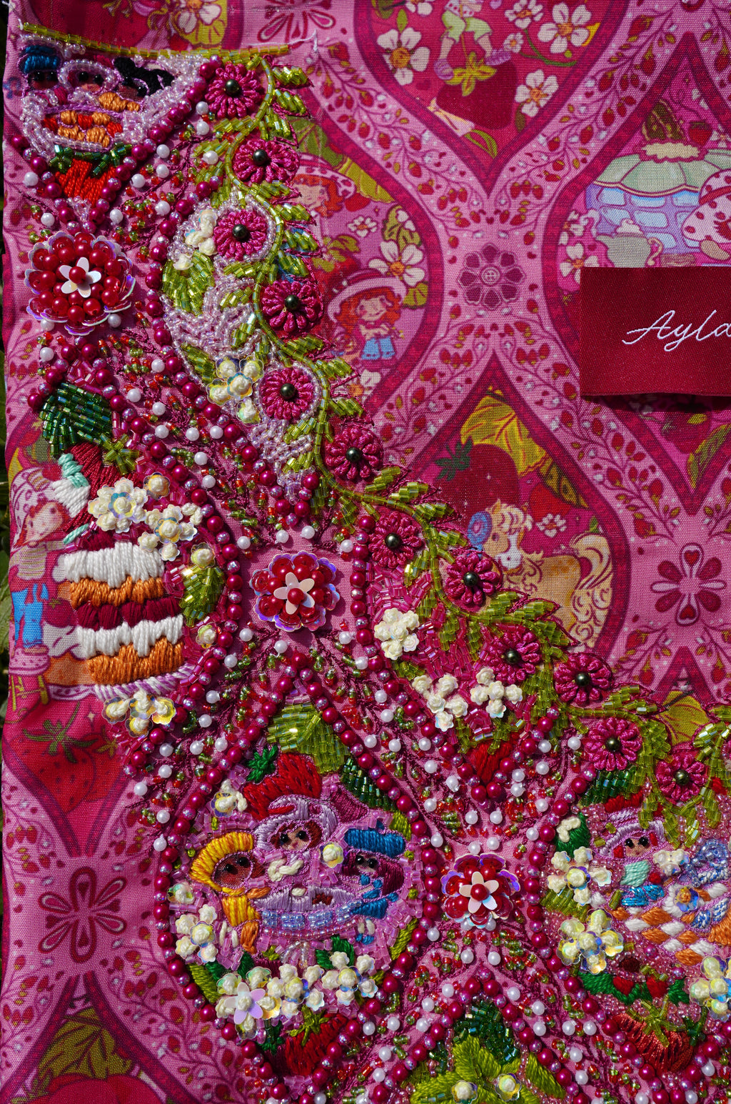 FluffxFlora Strawberry Shortcake (Ready Unstitched)