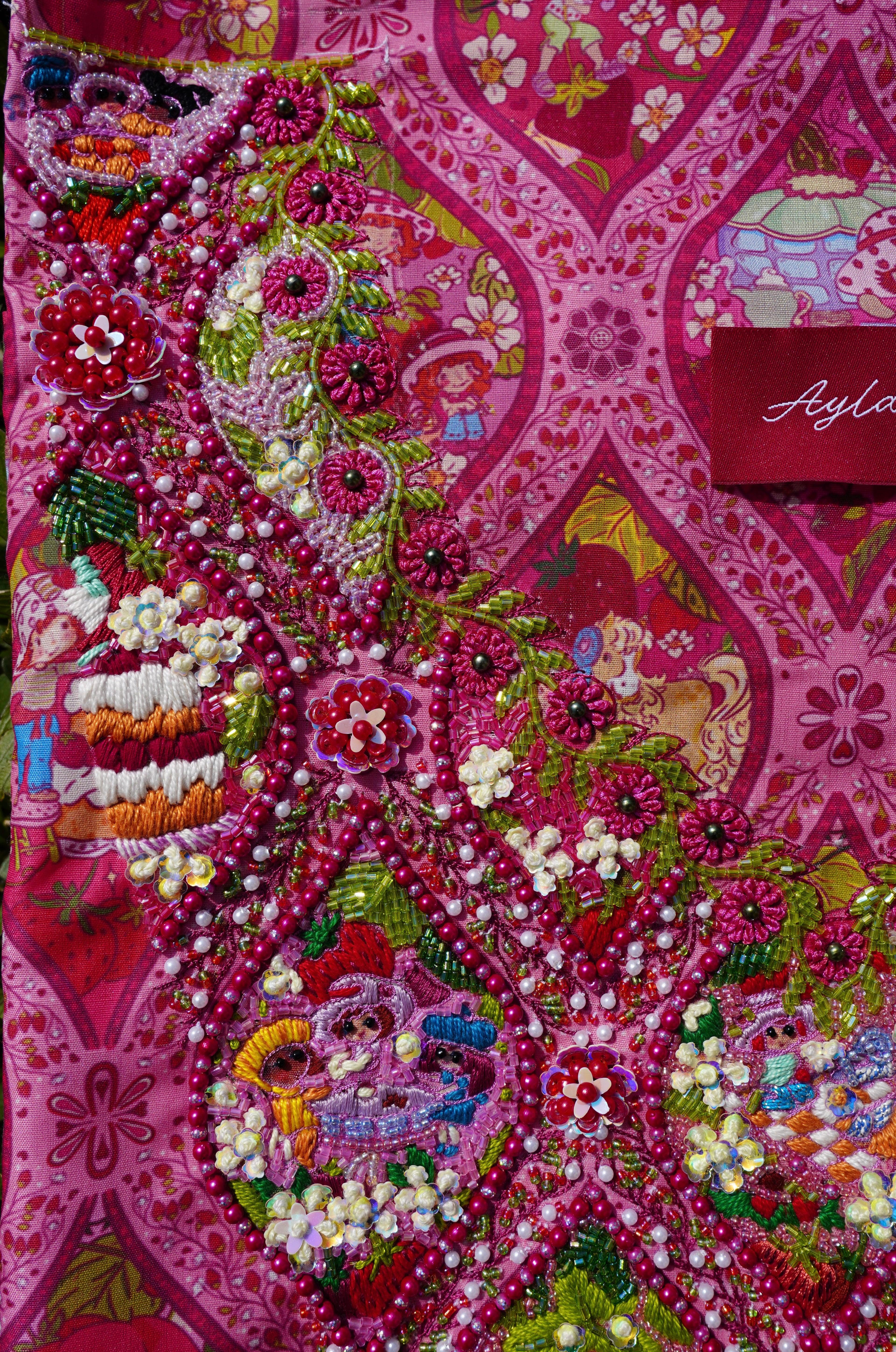 FluffxFlora Strawberry Shortcake (Ready Unstitched)