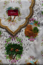 Aam Fabric’s National Day White  (Ready Unstitched)