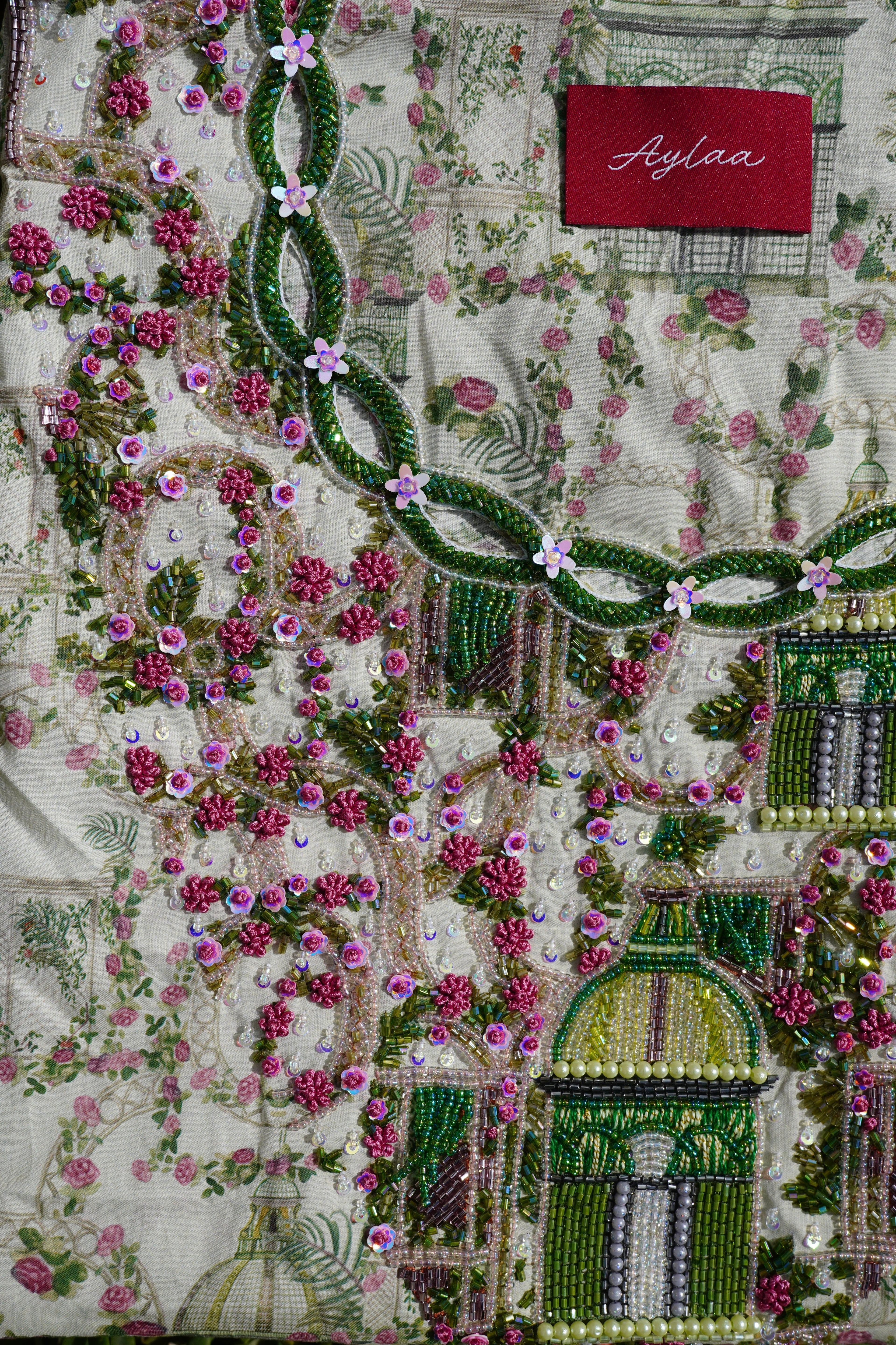 Nasem Garden Gala (Ready Unstitched)