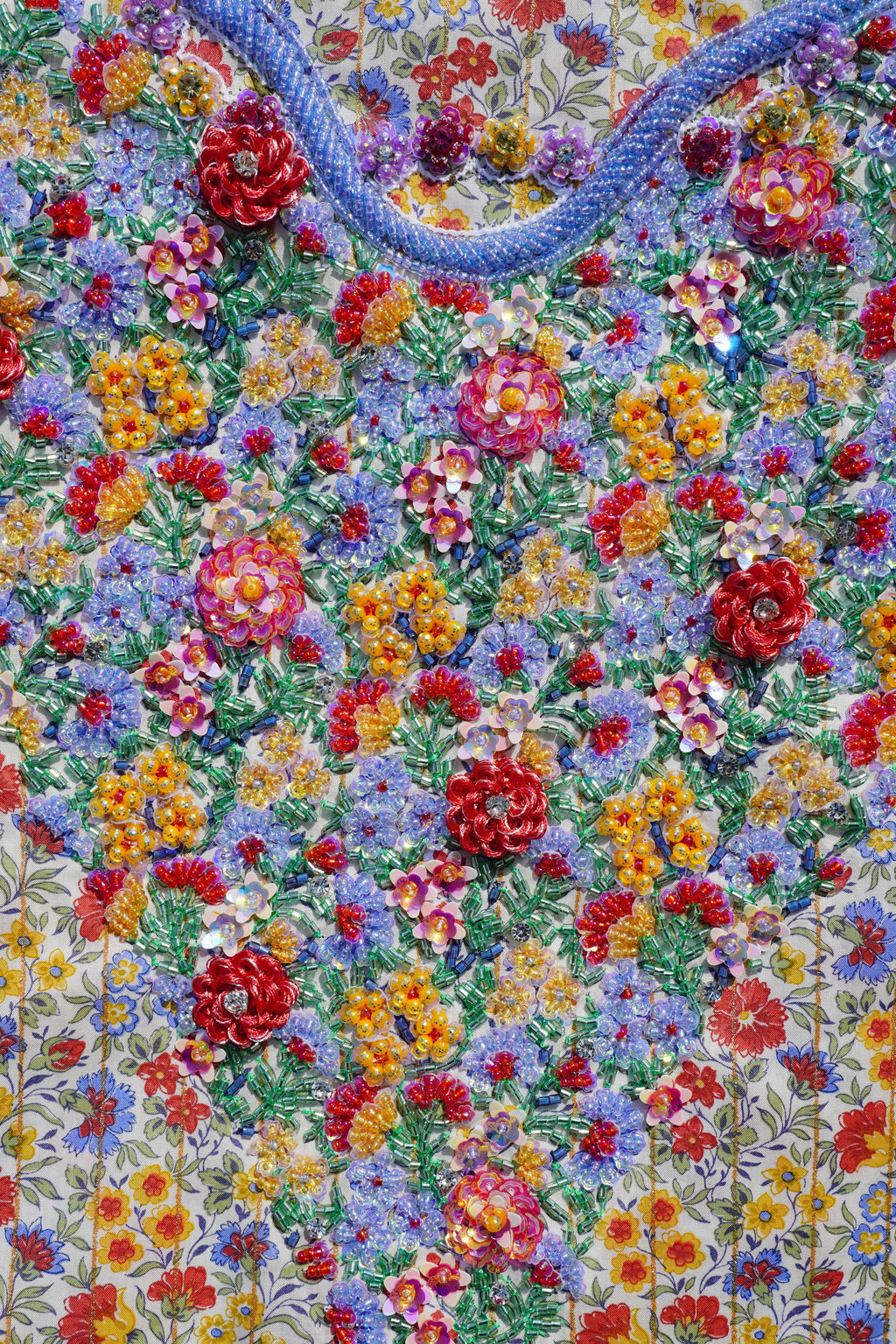 Liberty Carnation Garden (Ready Unstitched)