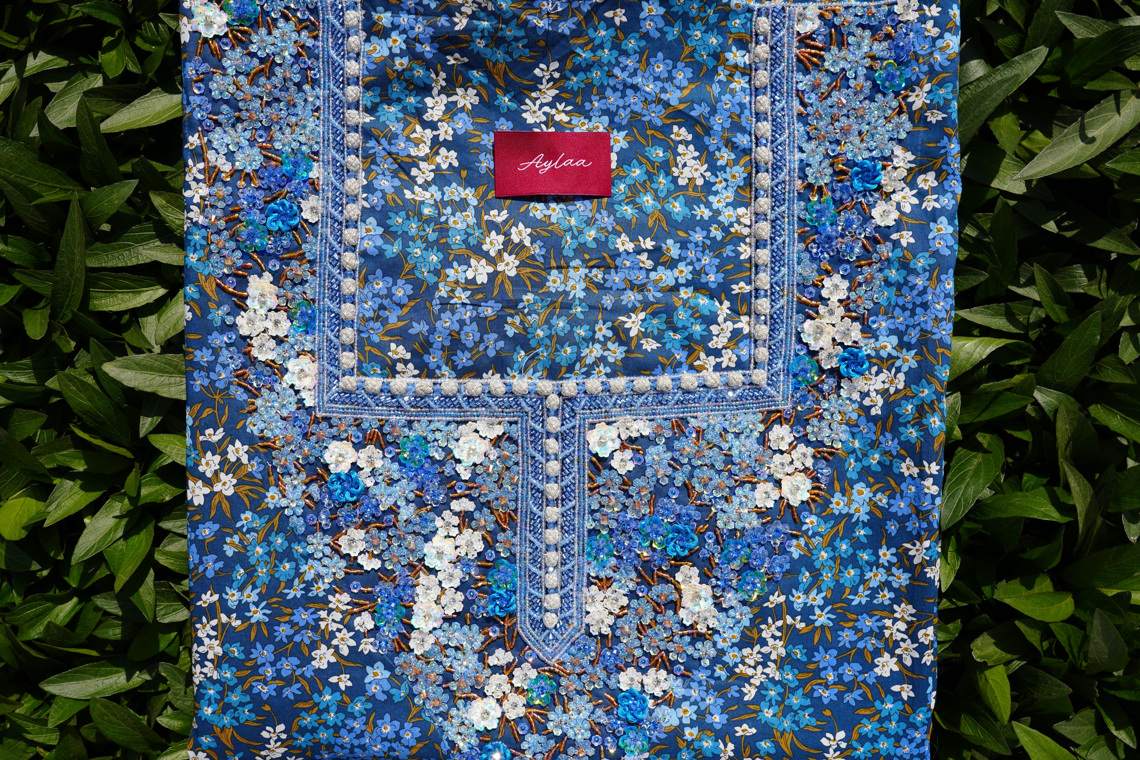 Liberty Sea Blossoms (Ready Unstitched)