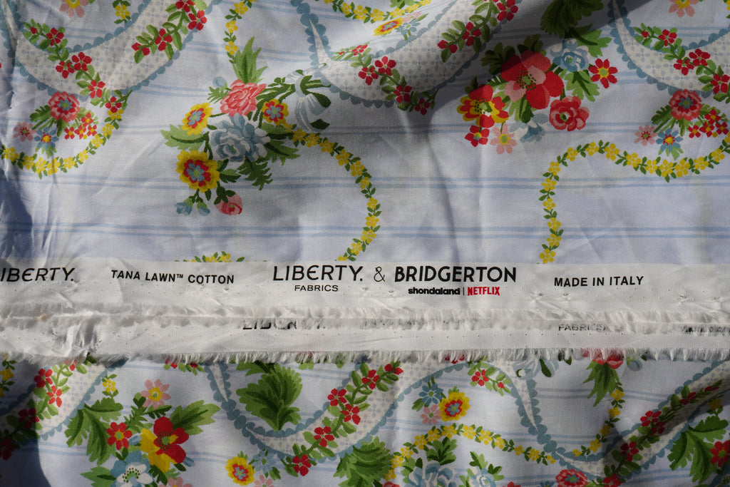 Liberty Fabrics & Bridgerton Ribbon Cascade (Ready Unstitched)
