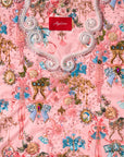 Fabric By Hamda Ribbon Court in (Blush Pink)