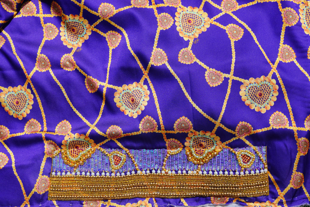 Fabric’s by Hamda Old Gold