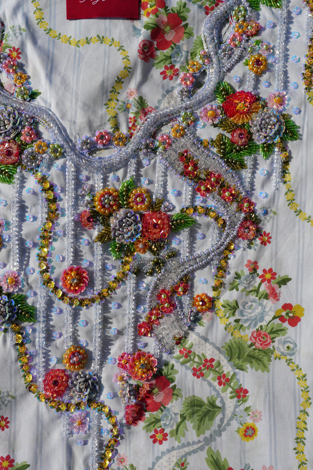 Liberty Fabrics & Bridgerton Ribbon Cascade (Ready Unstitched)