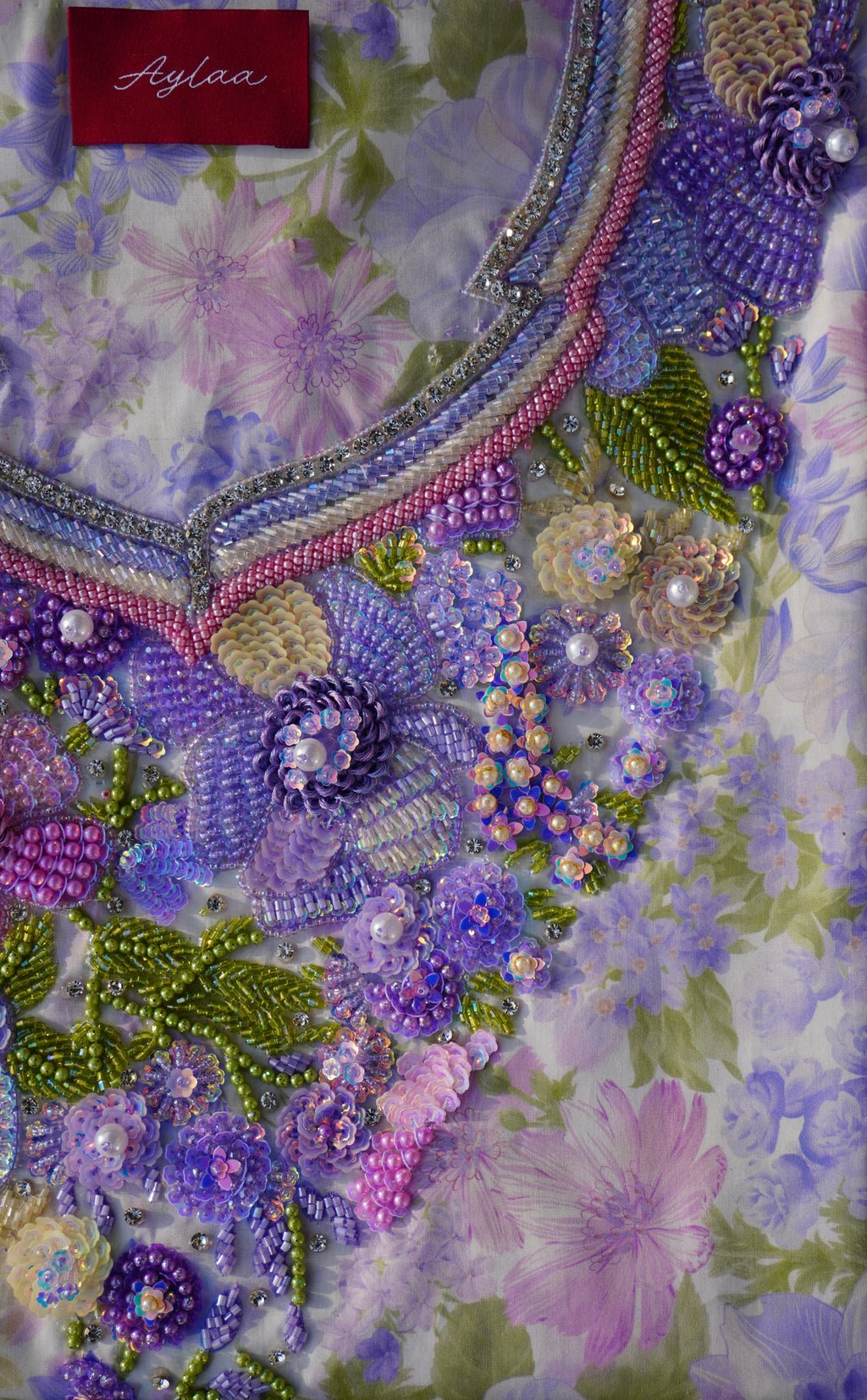 Lavender Garden (Ready Unstitched)