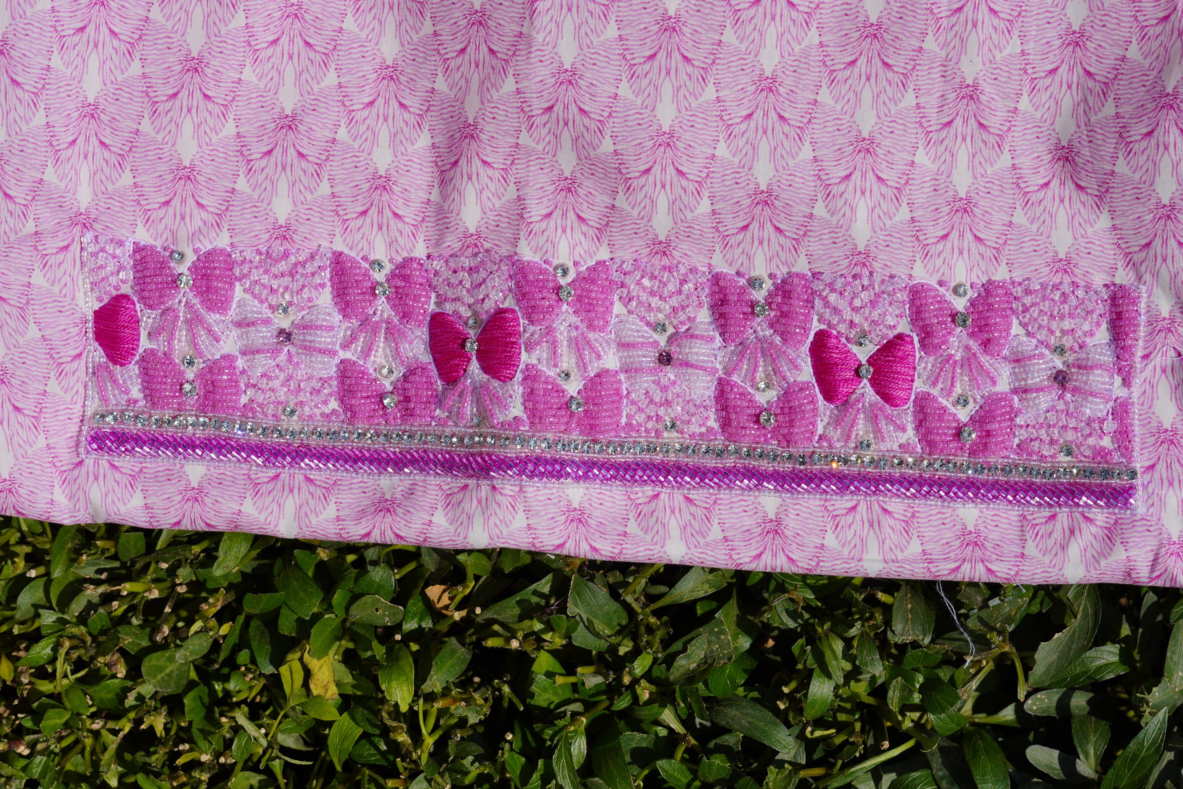 Liberty Bustle and Bow (Ready Unstitched)