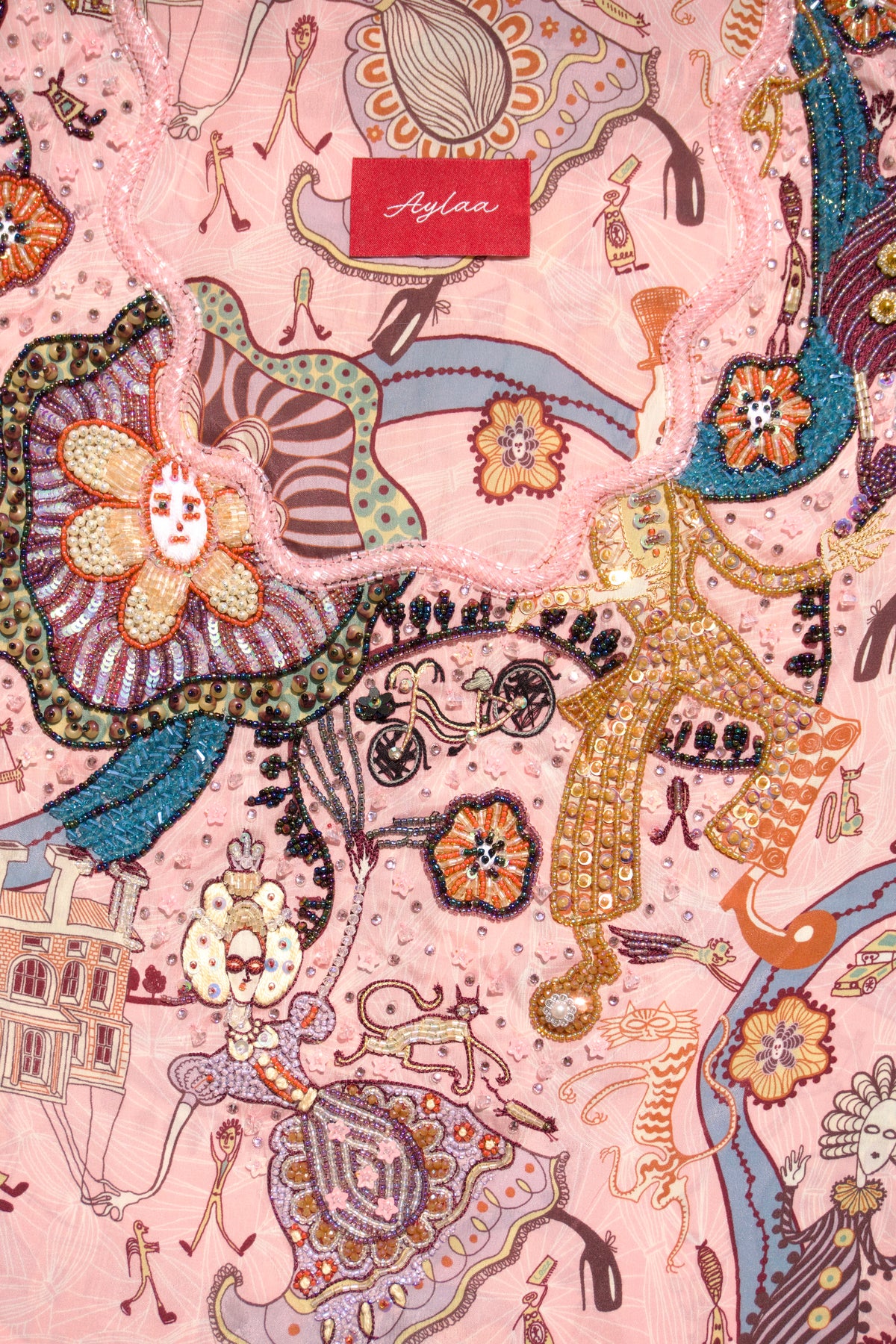 Grayson Perry for Liberty London Shirley Smith II Silk