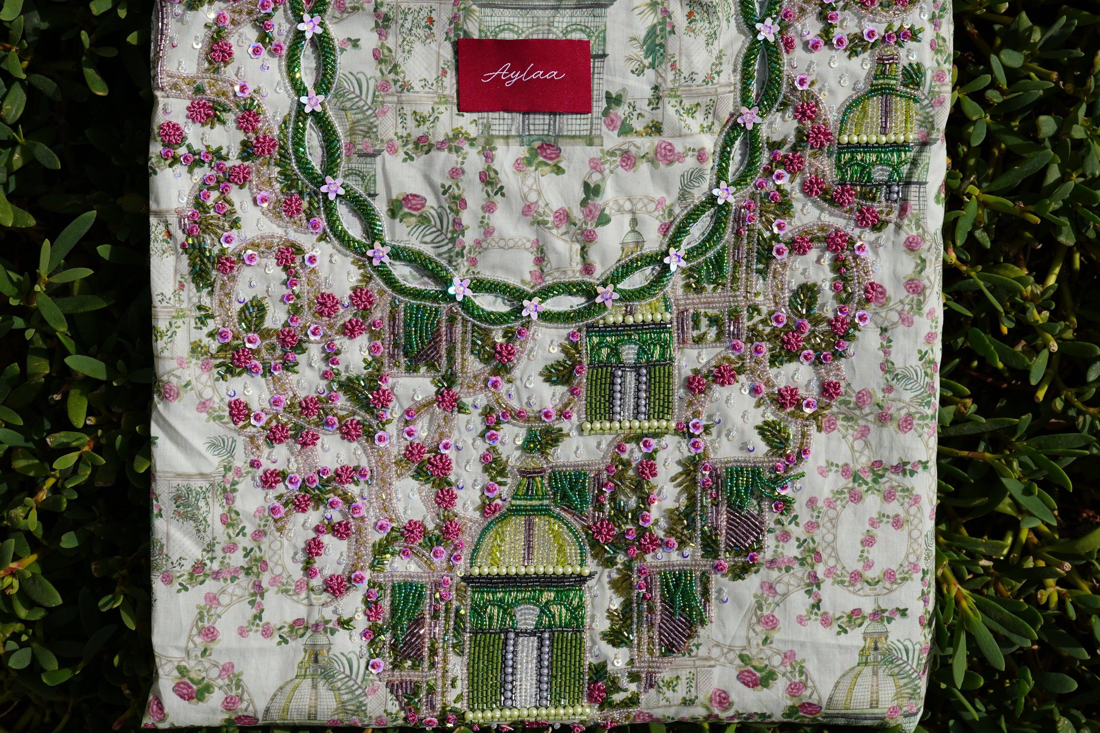 Nasem Garden Gala (Ready Unstitched)