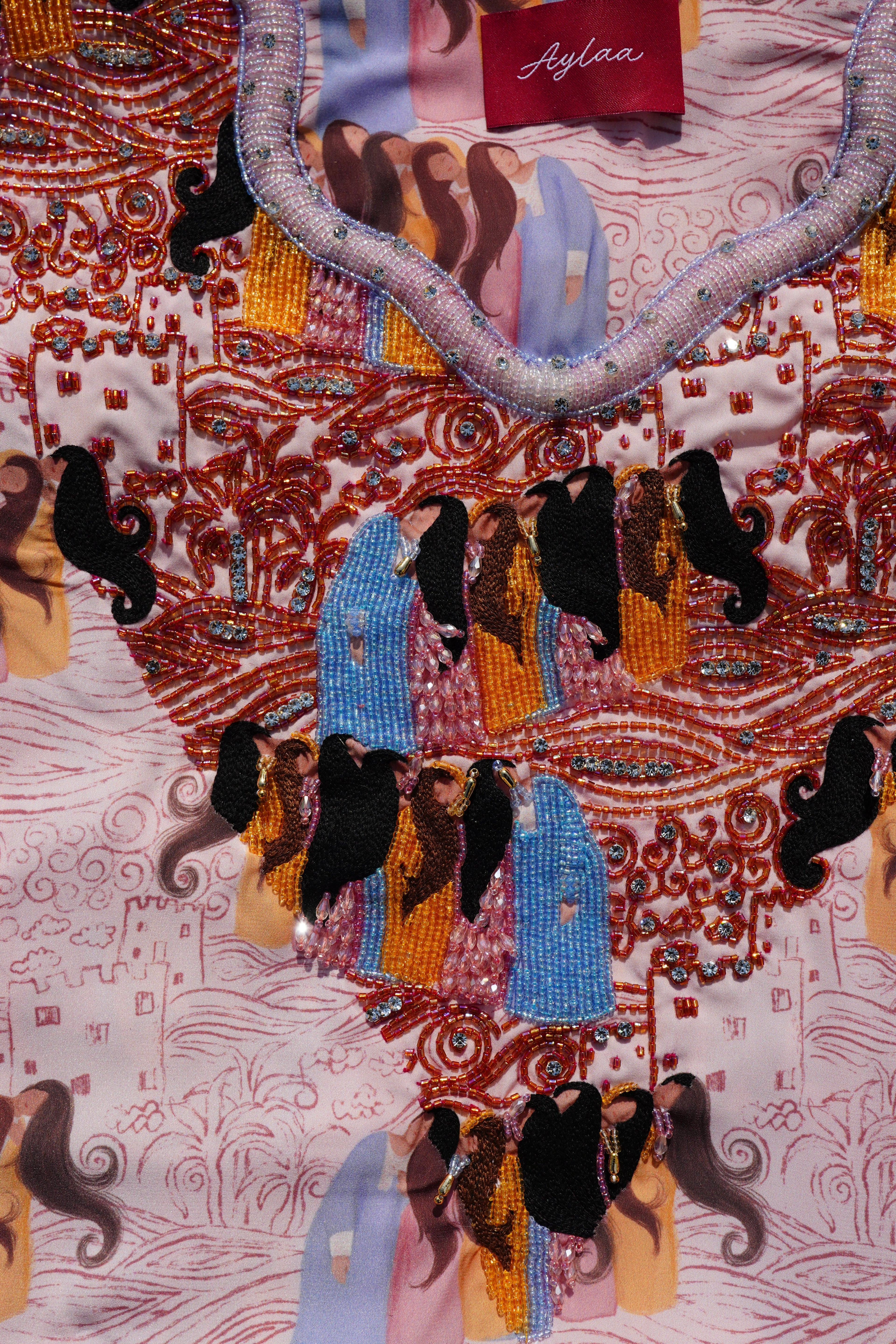 Eem Line National Day (Ready Unstitched)