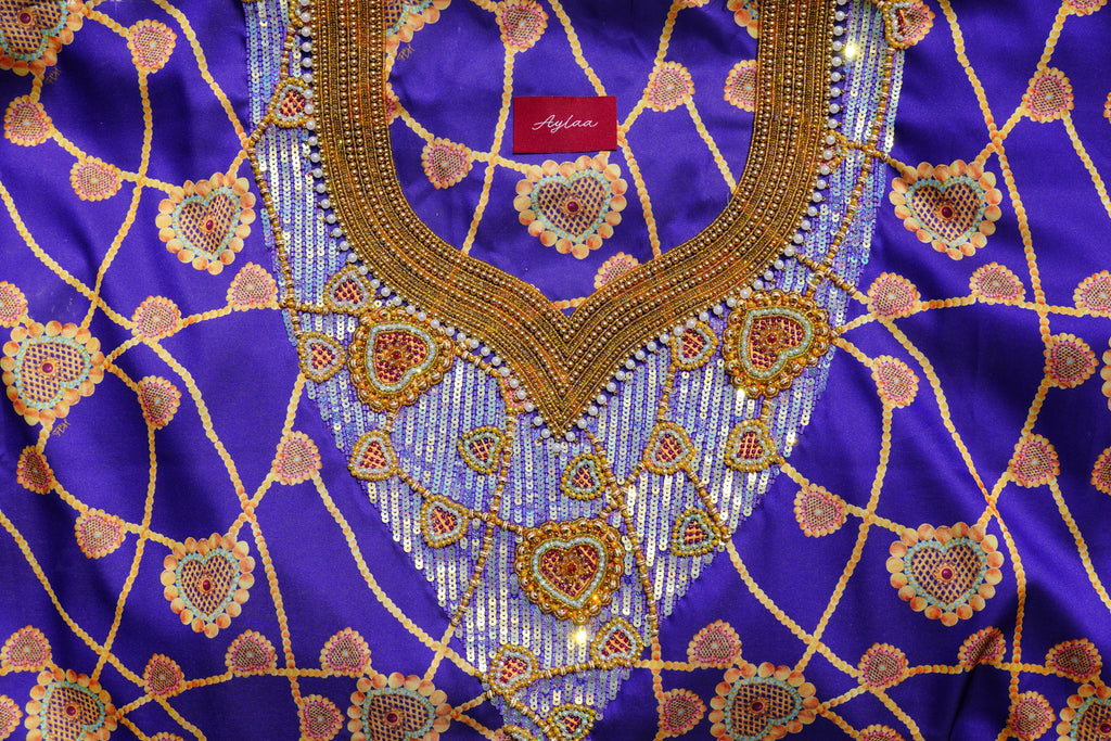 Fabric’s by Hamda Old Gold