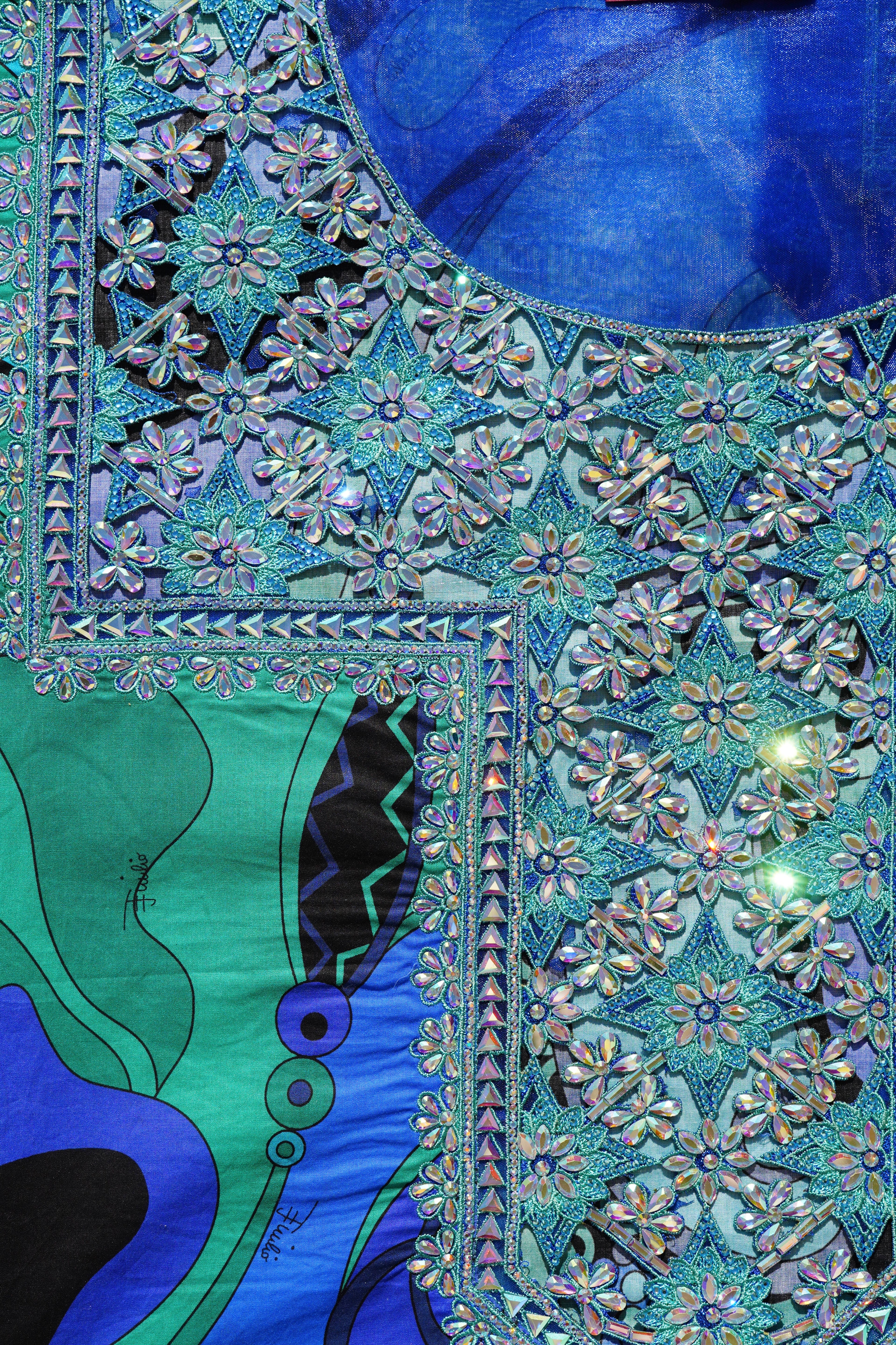 Pucci Fabric Ocean Jewel
