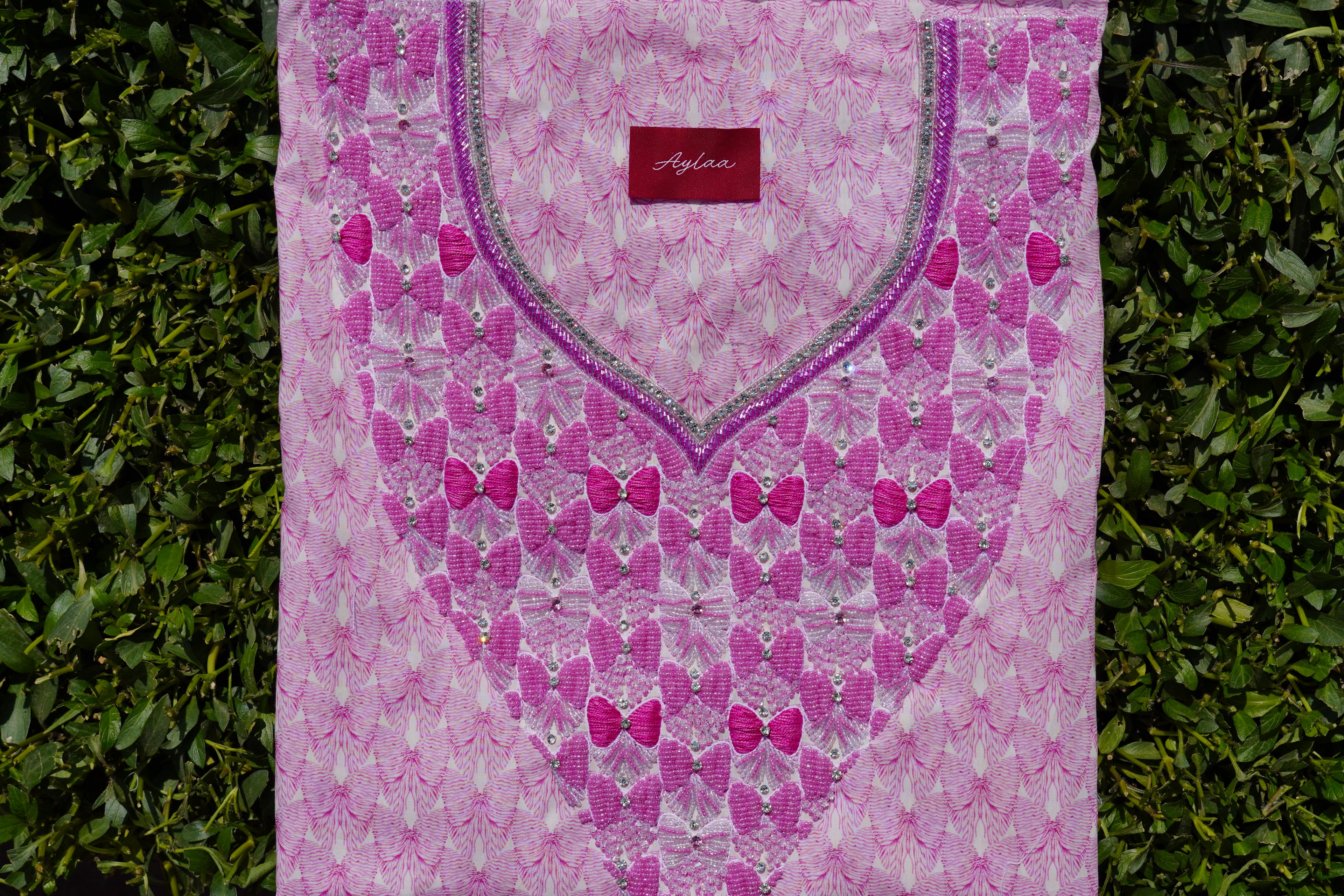 Liberty Bustle and Bow (Ready Unstitched)